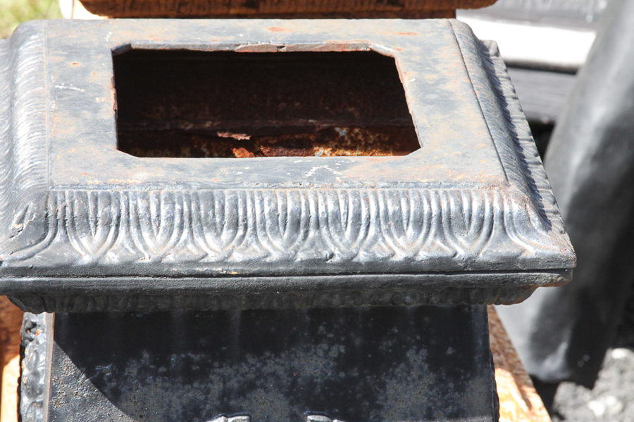 Pair of Cast Iron Pillars