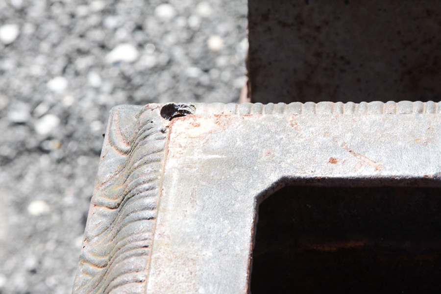 Pair of Cast Iron Pillars