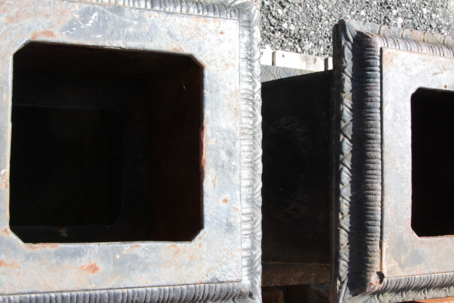 Pair of Cast Iron Pillars