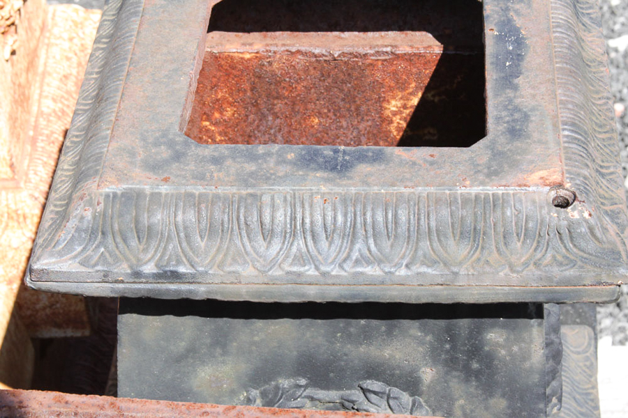 Pair of Cast Iron Pillars