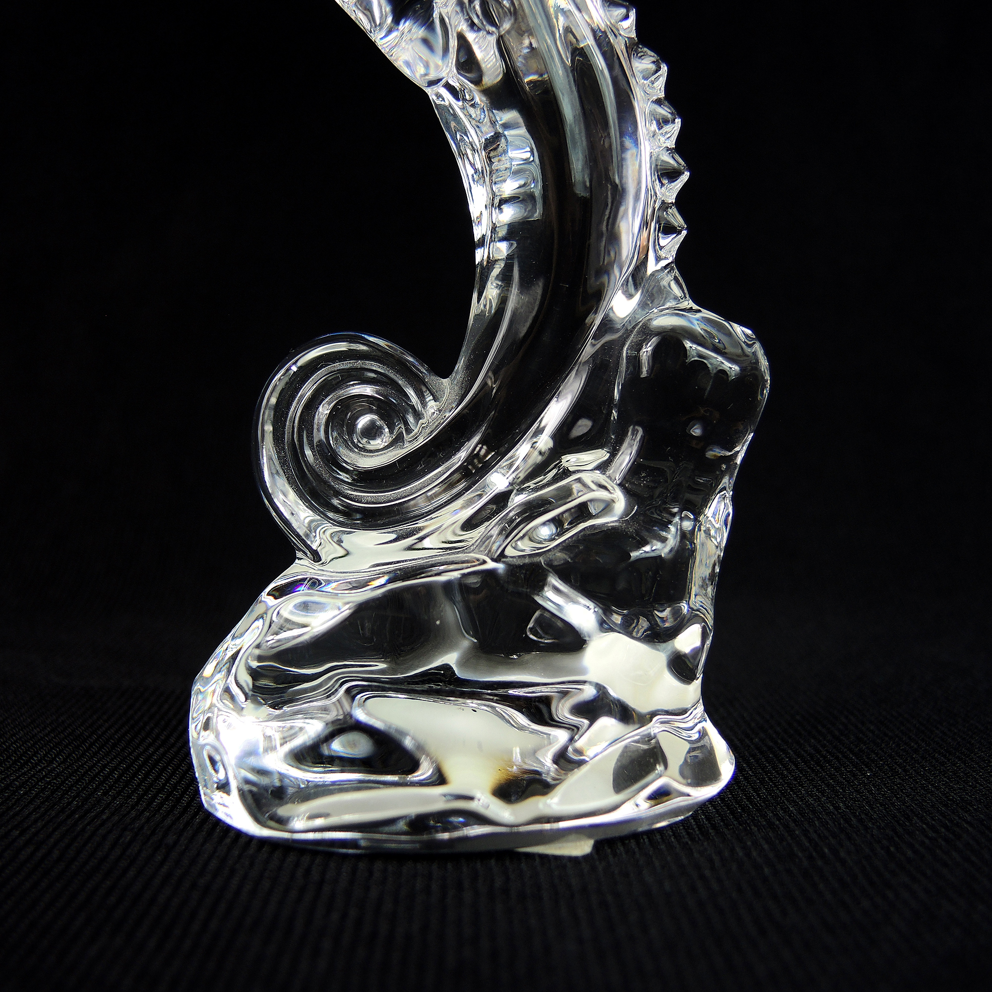 Waterford Crystal Seahorse Figurine