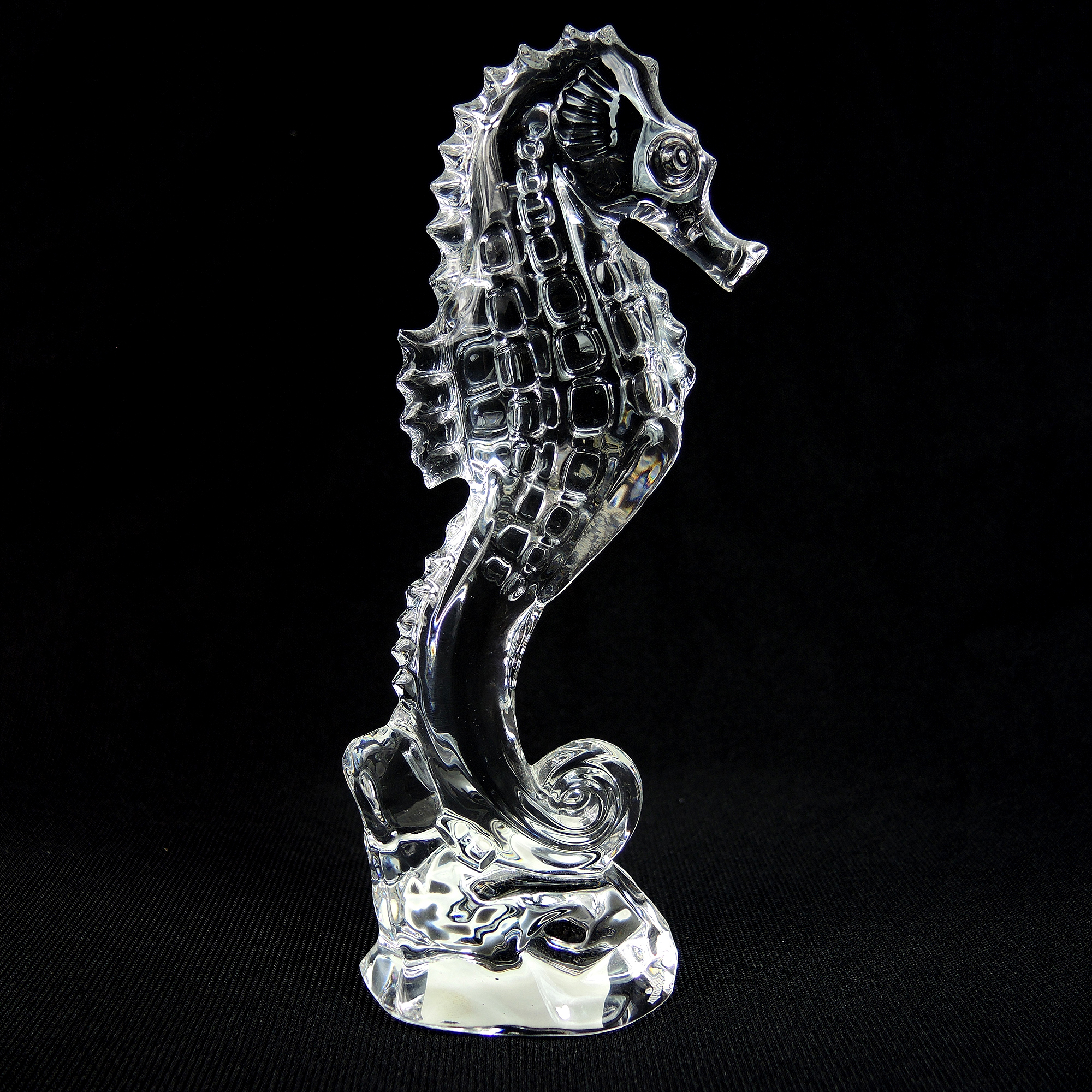 Waterford Crystal Seahorse Figurine