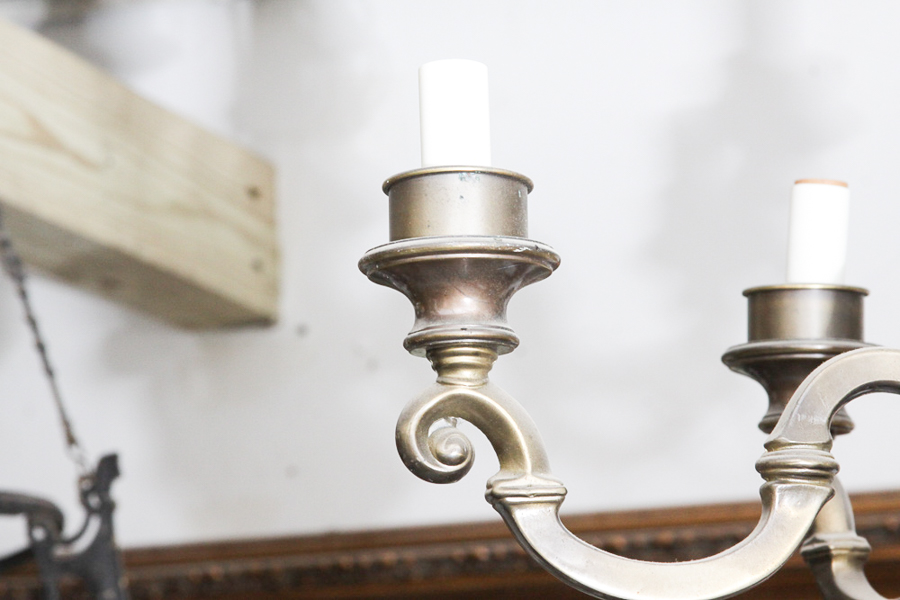 Vintage Brass Chandelier