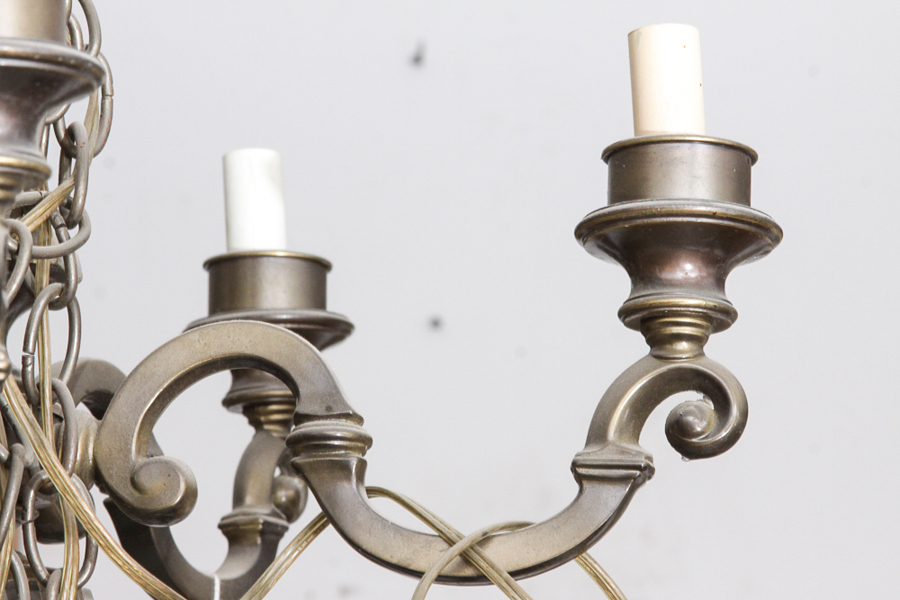 Vintage Brass Chandelier