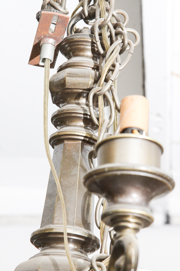 Vintage Brass Chandelier