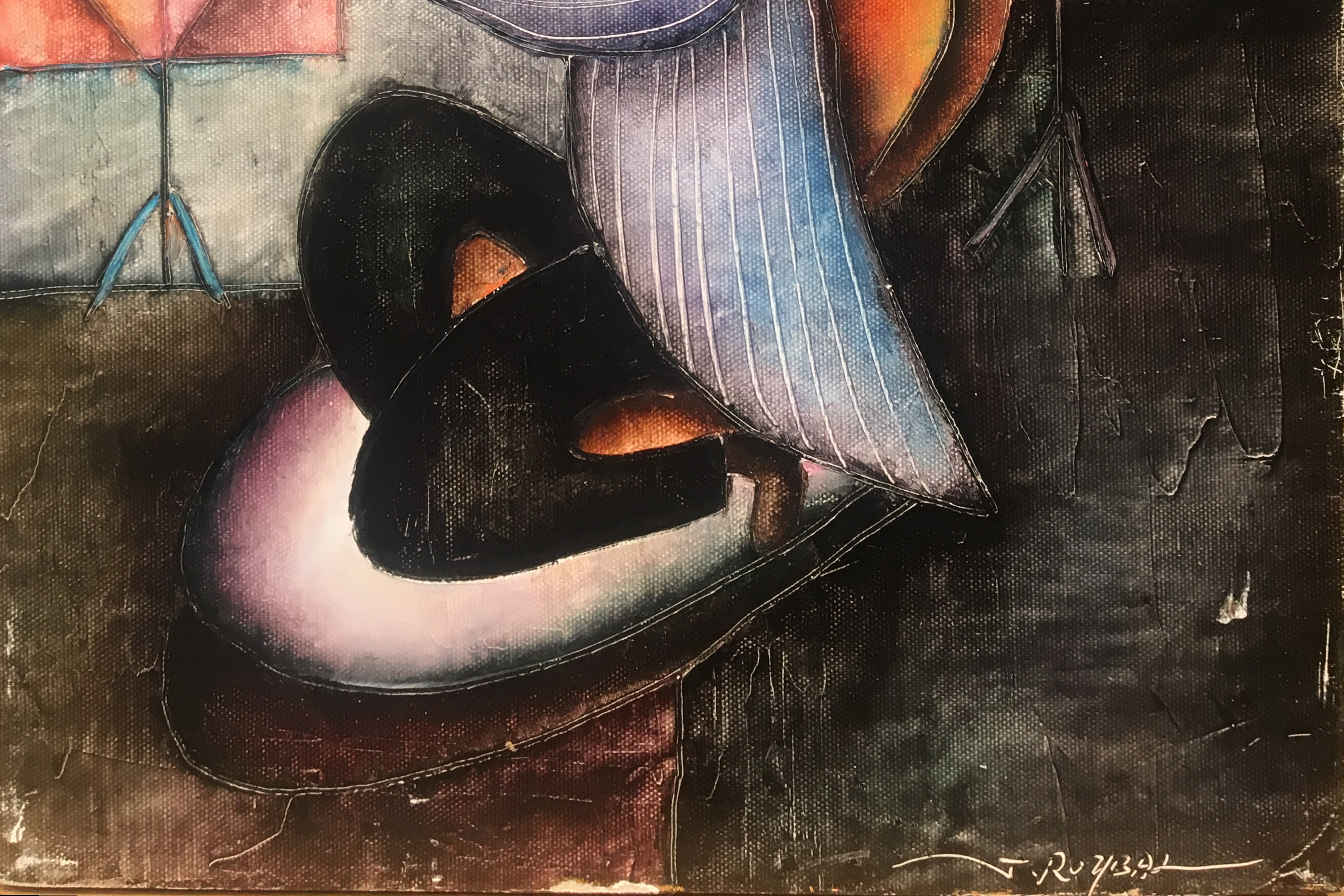 String Musicians by Joyce Roybal, 1990s