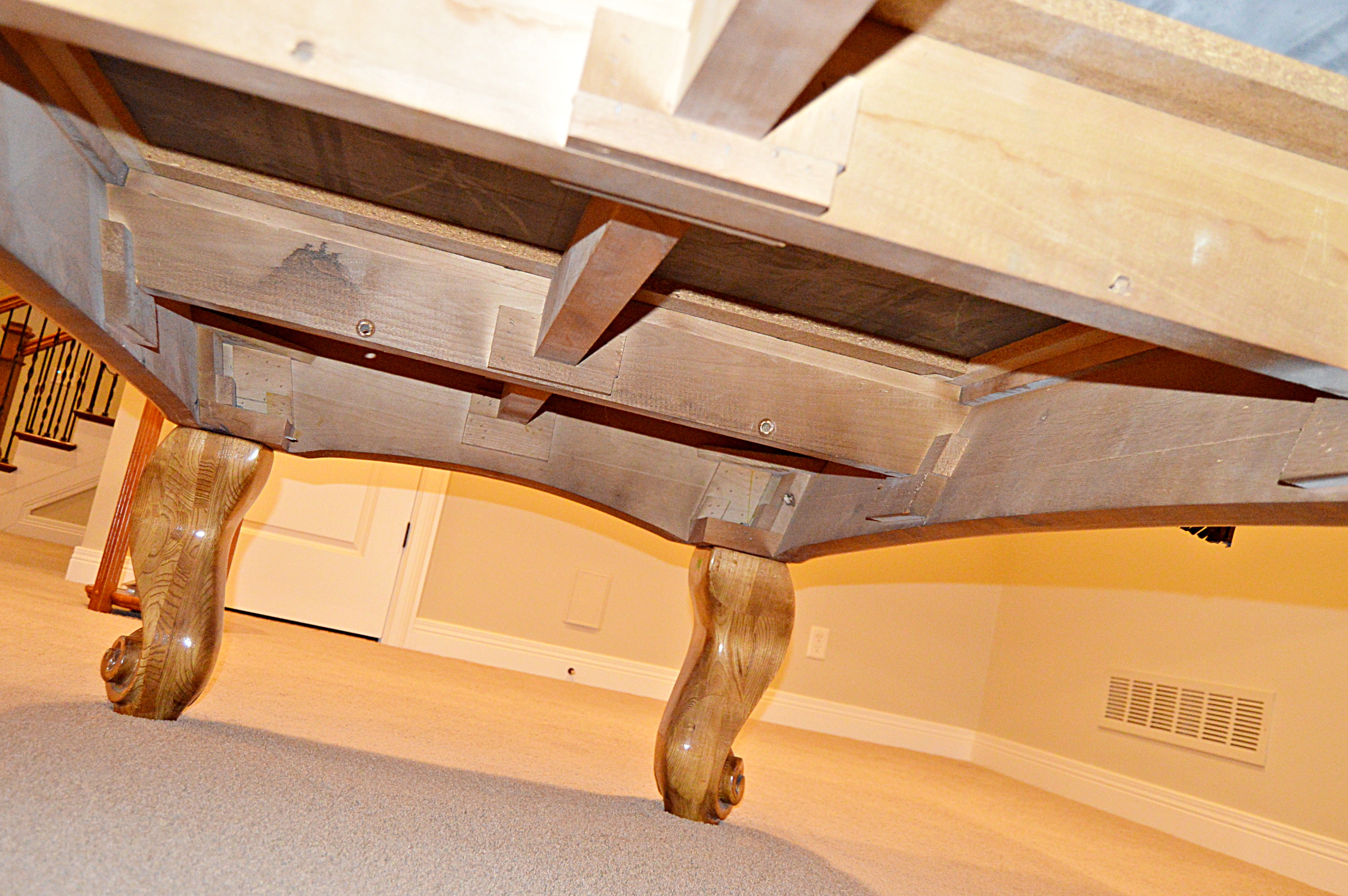 Connelly "Sedona" Pool Table with Baseball Motif Pockets