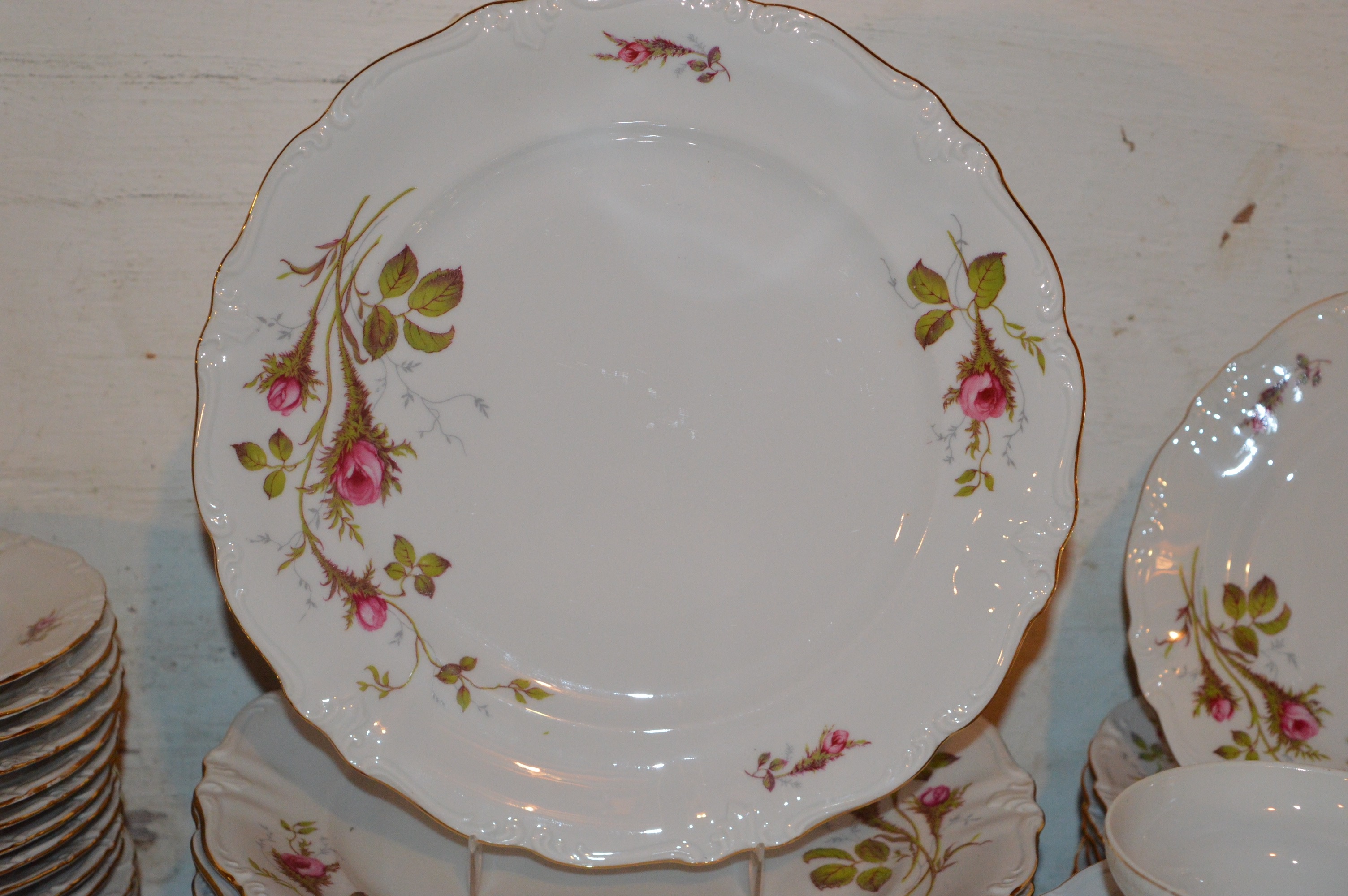 Mixed Collection of Bavarian Rose Bud China