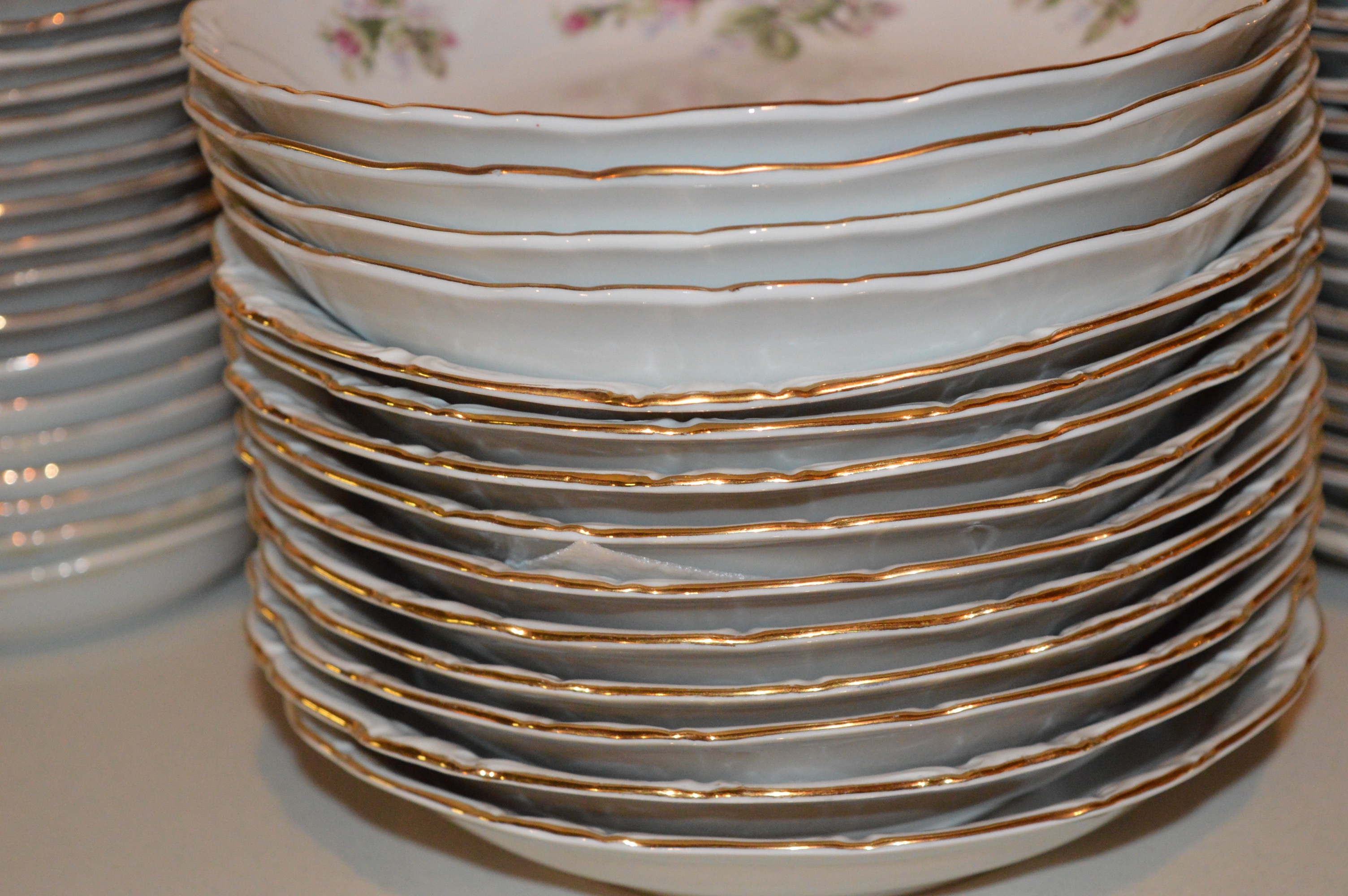 Mixed Collection of Bavarian Rose Bud China