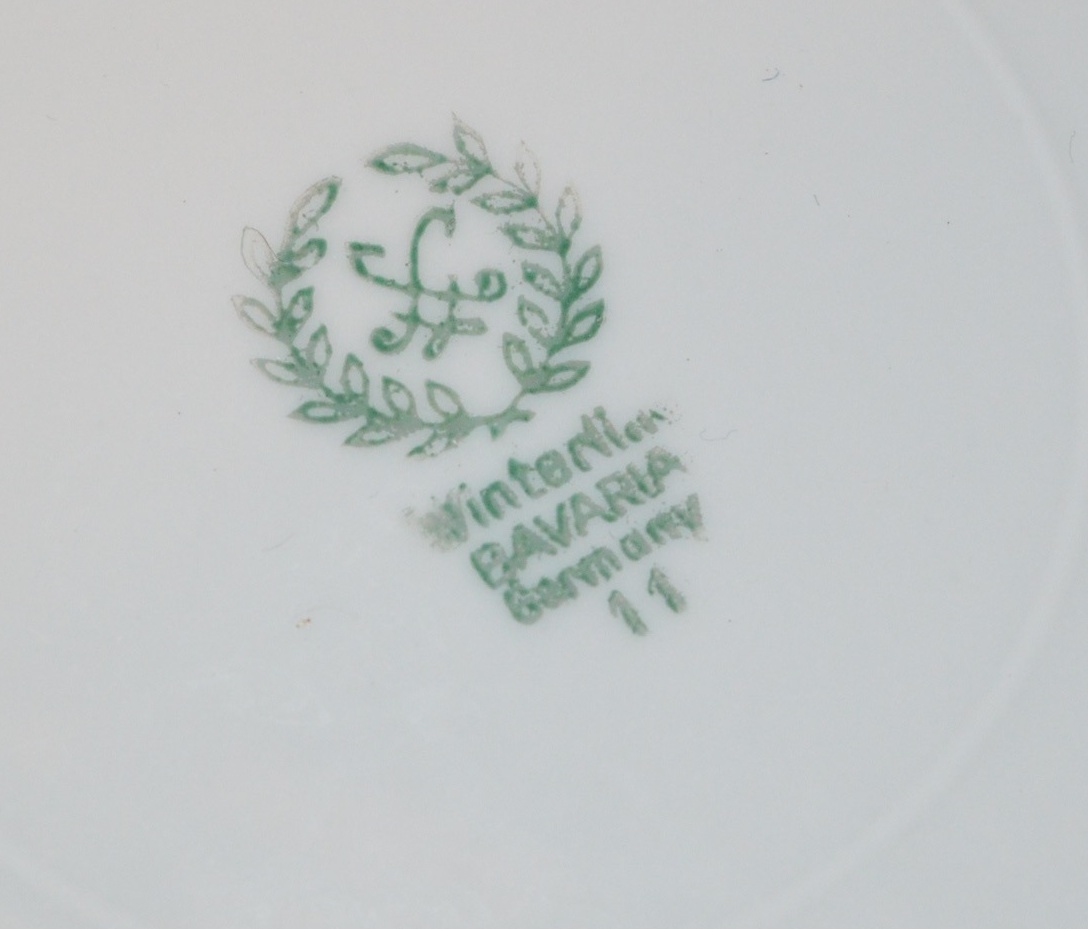 Mixed Collection of Bavarian Rose Bud China