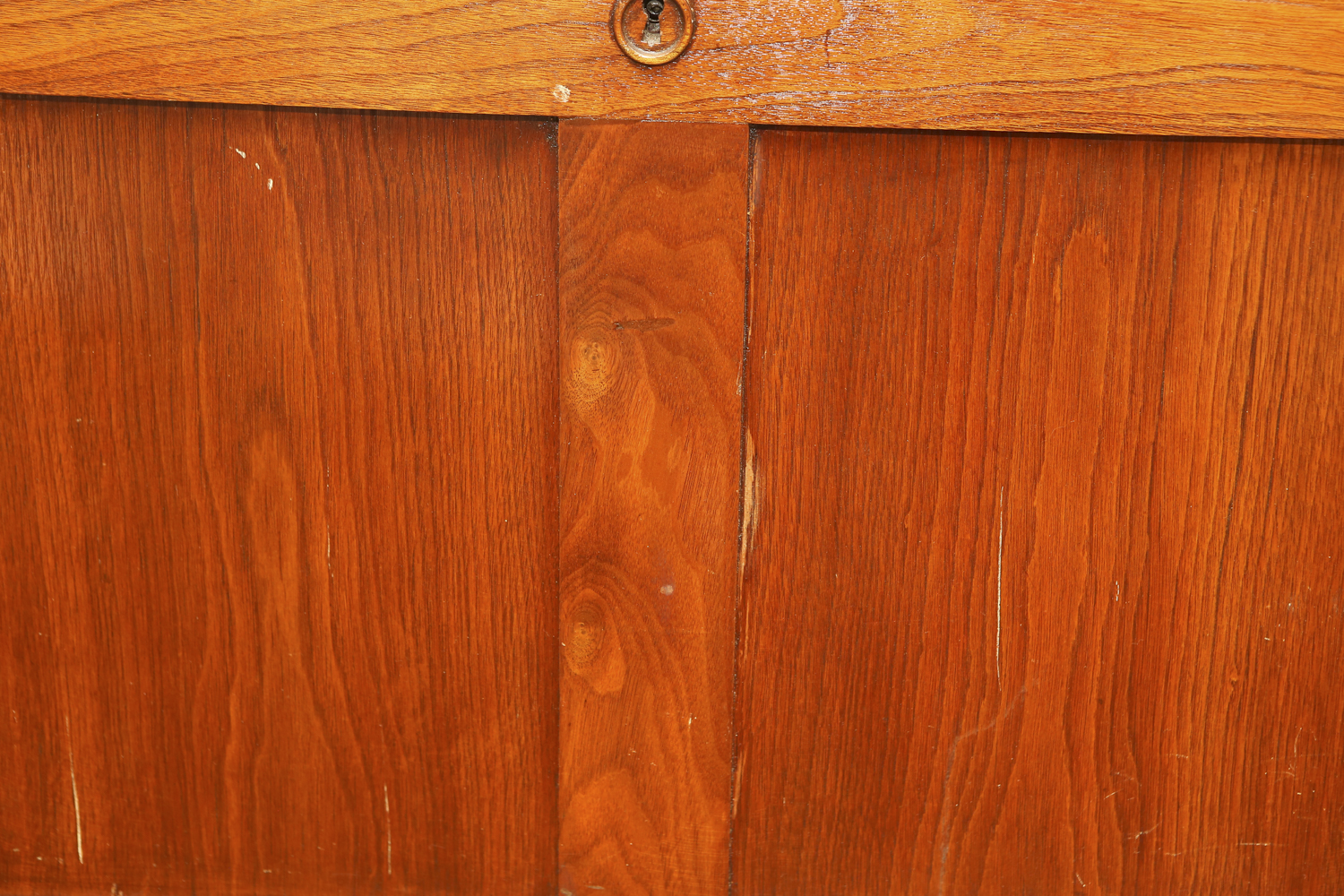 Antique American Walnut Drop Front Plantation Desk With Fitted Interior