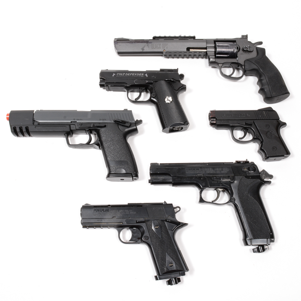Air Pistol Shaped Guns