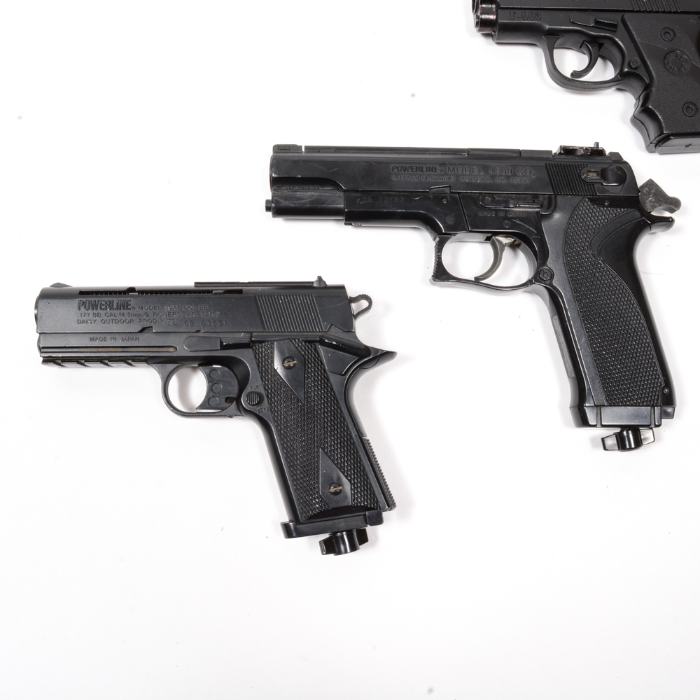 Air Pistol Shaped Guns