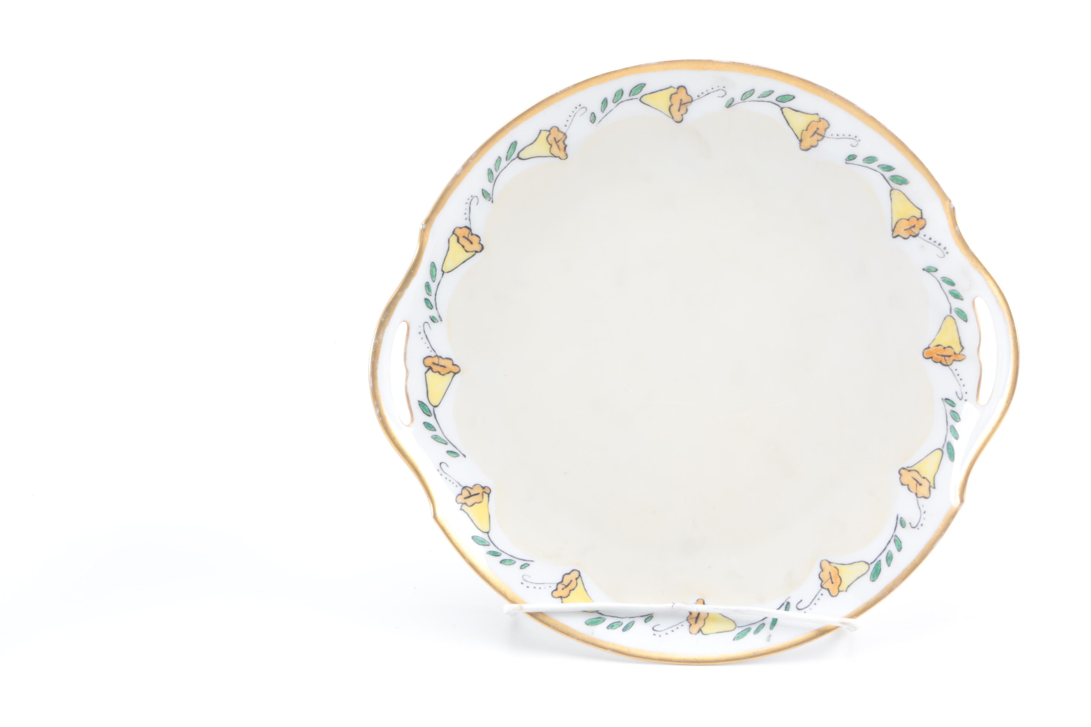 Round Ceramic Serving Platters