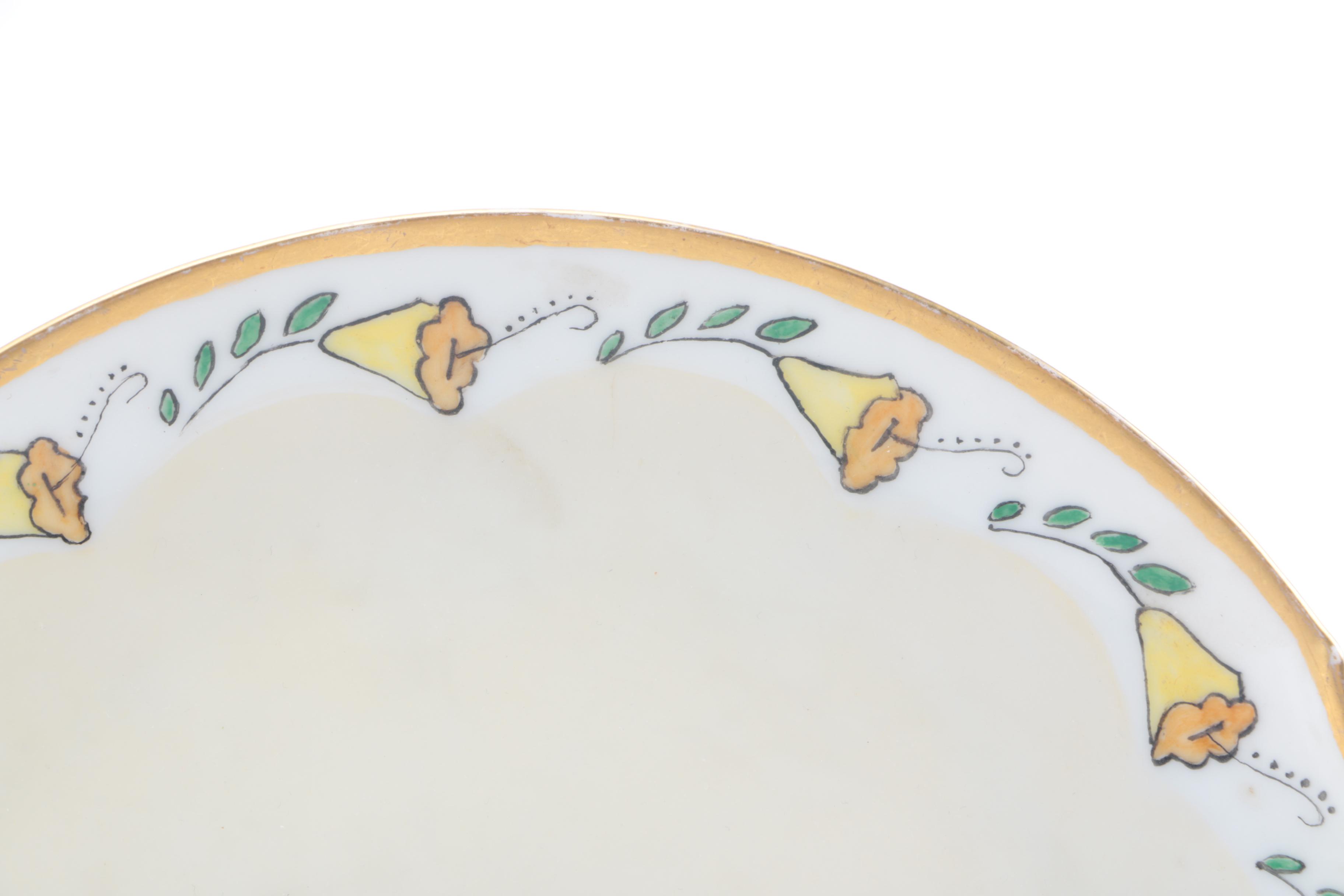 Round Ceramic Serving Platters