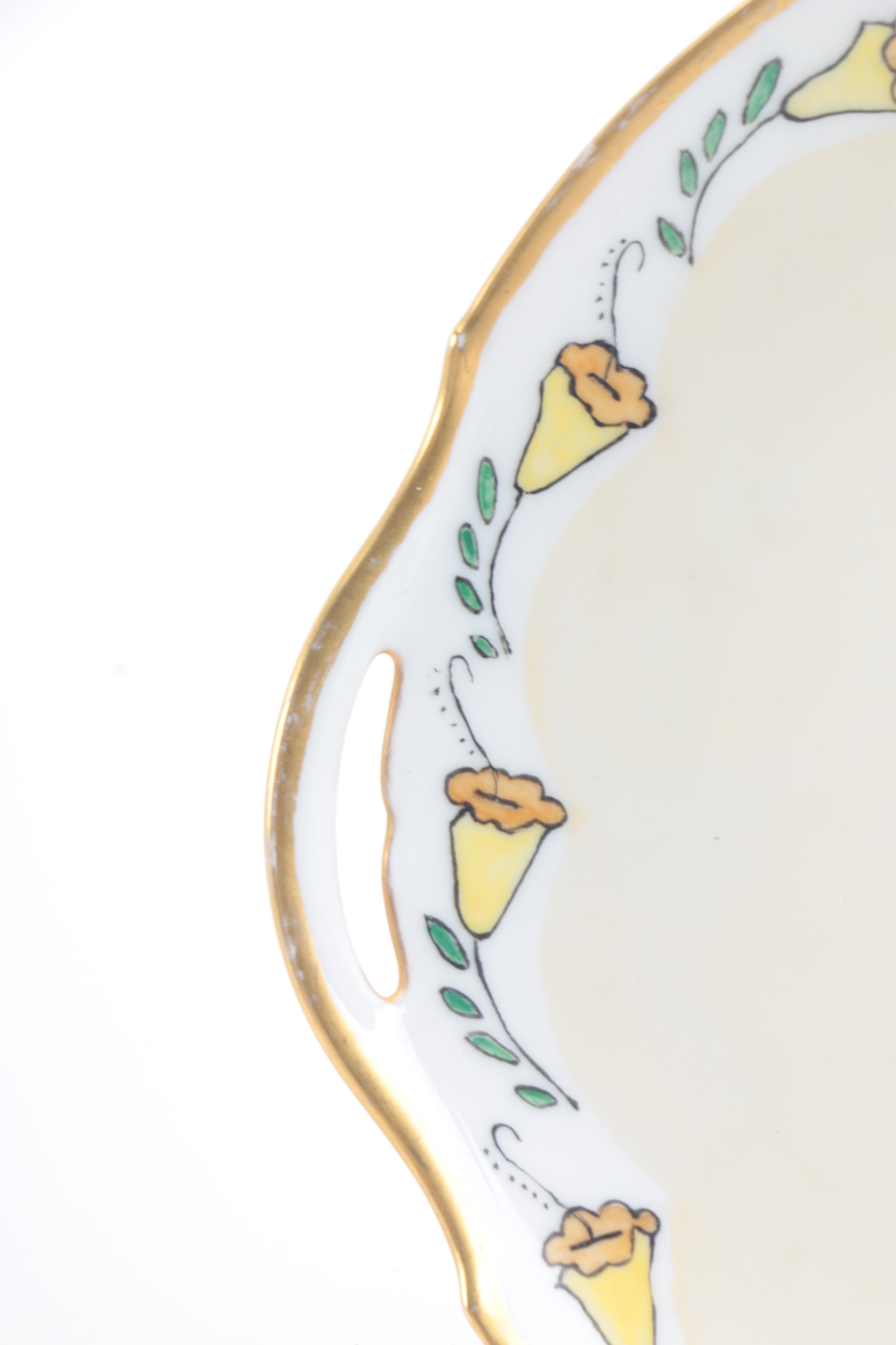 Round Ceramic Serving Platters