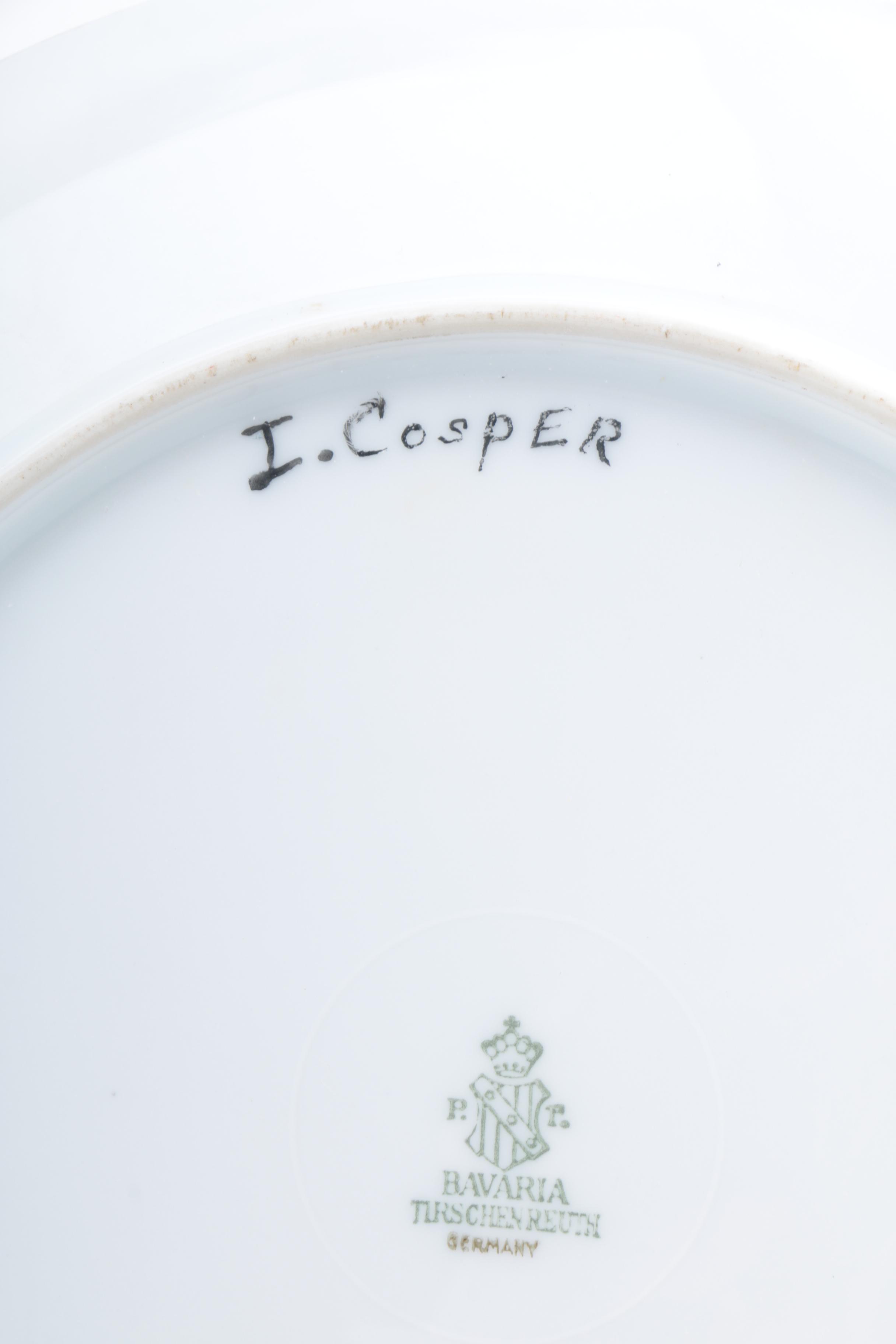 Round Ceramic Serving Platters