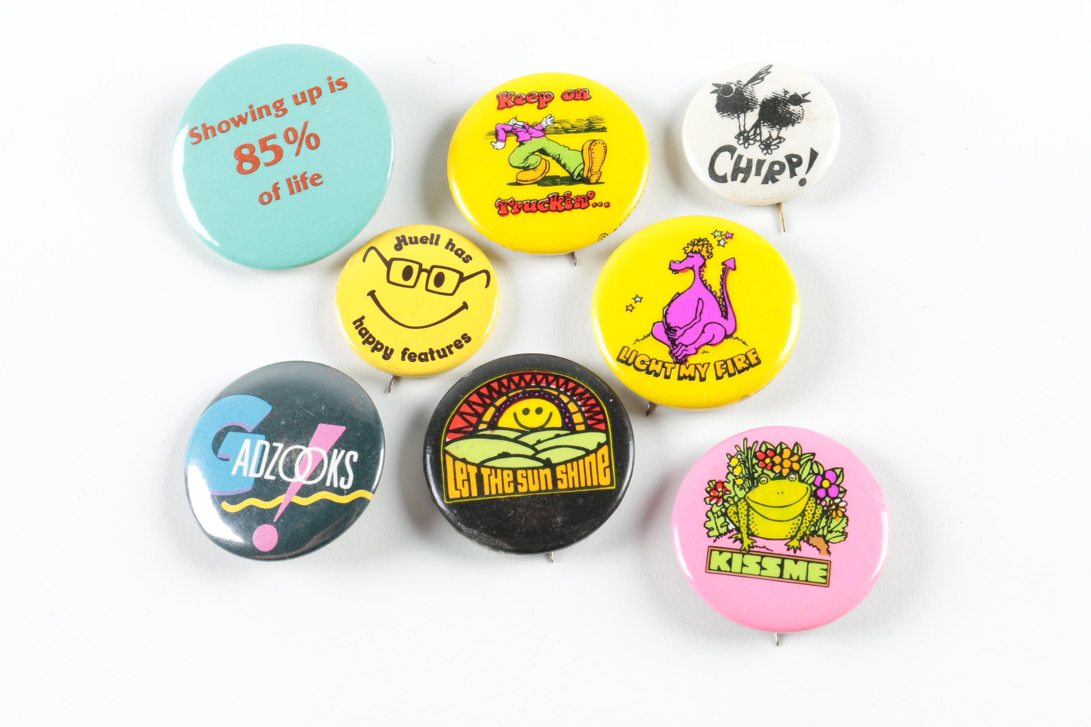 Vintage Pinback Buttons