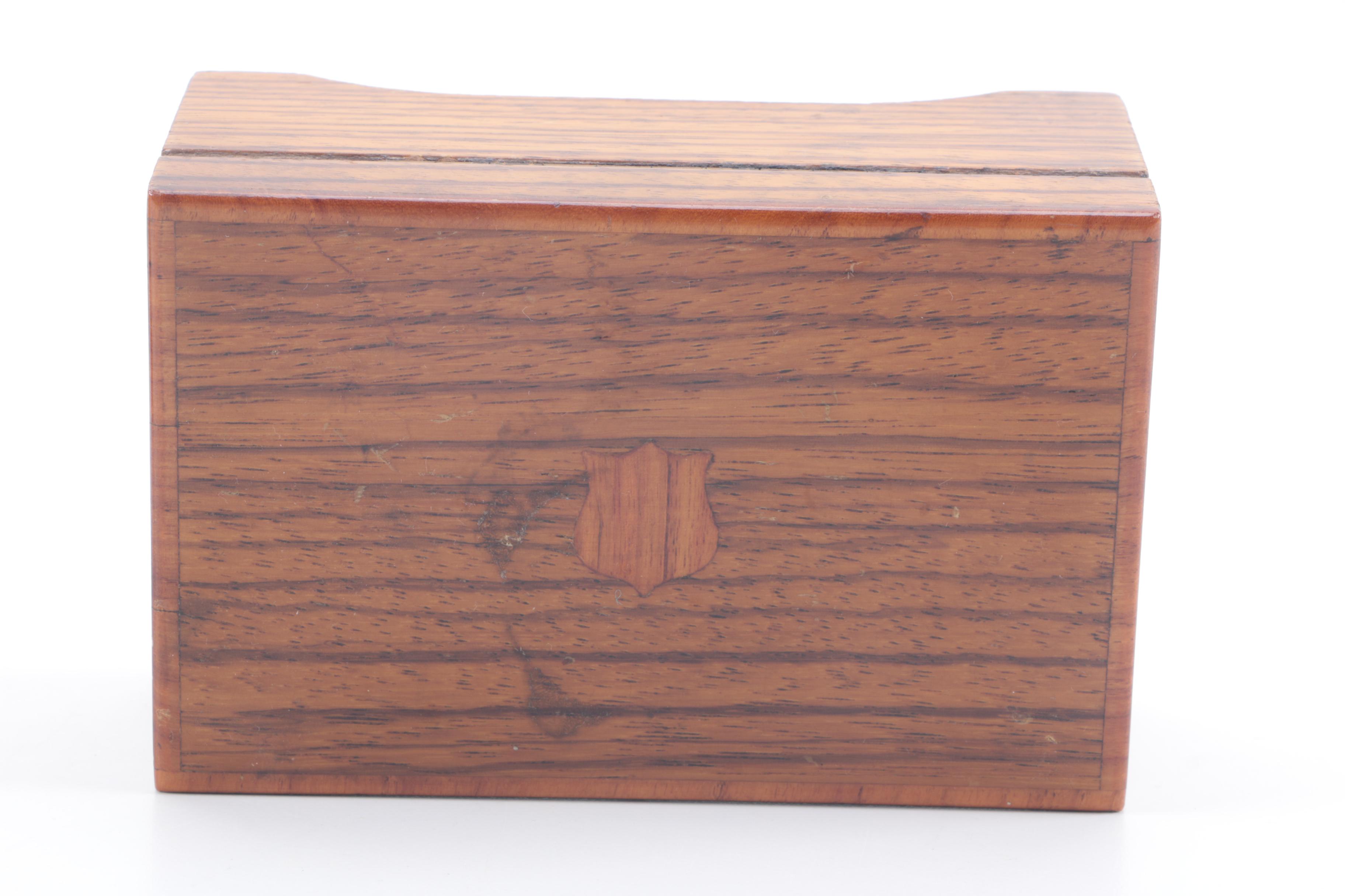 Wooden Music Boxes from Switzerland Including Reuge