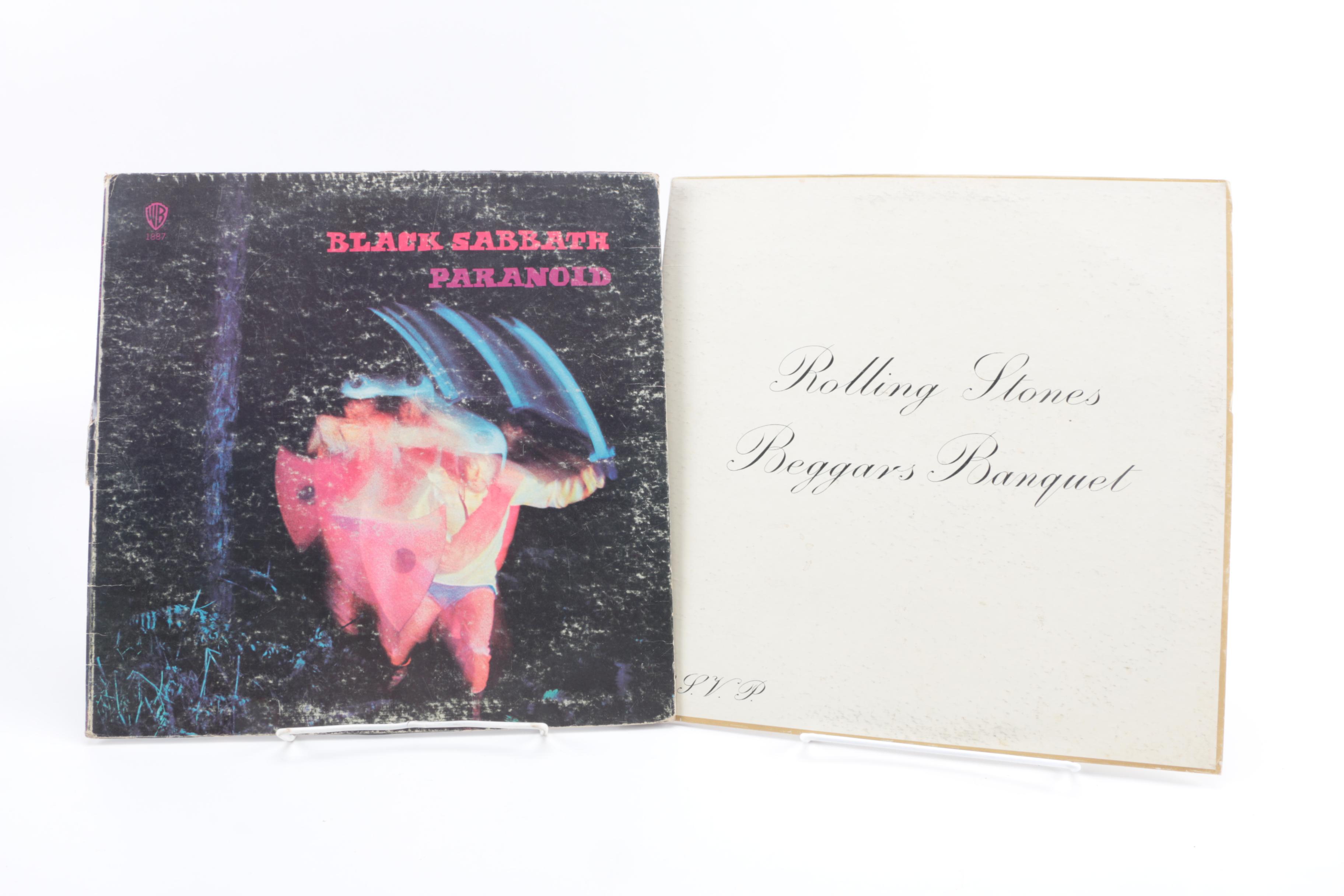 Ramones, Black Sabbath, Stones, Zeppelin, and Other Rock/Pop LPs