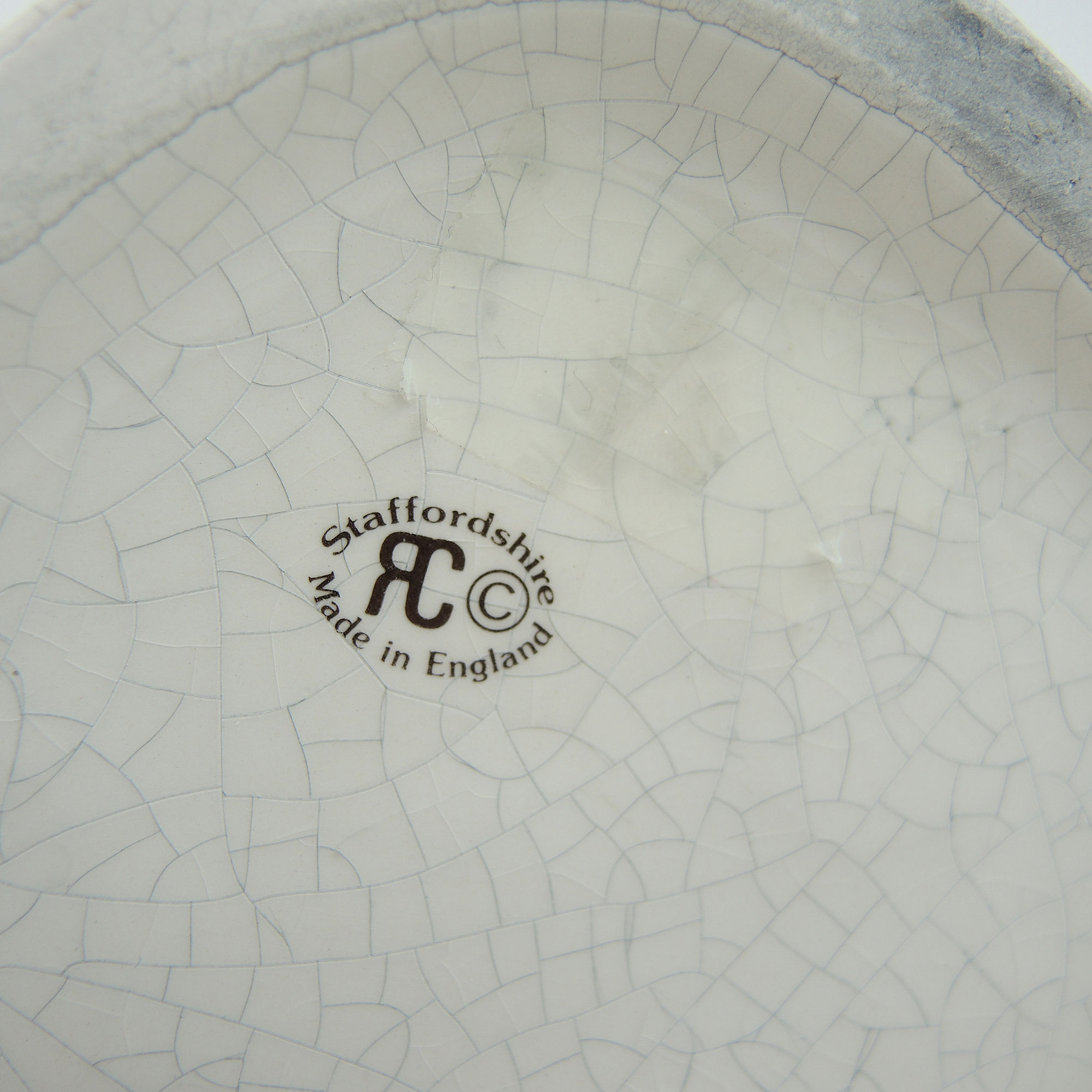 Modern Reproduction Staffordshire Ceramic Spaniel Figure