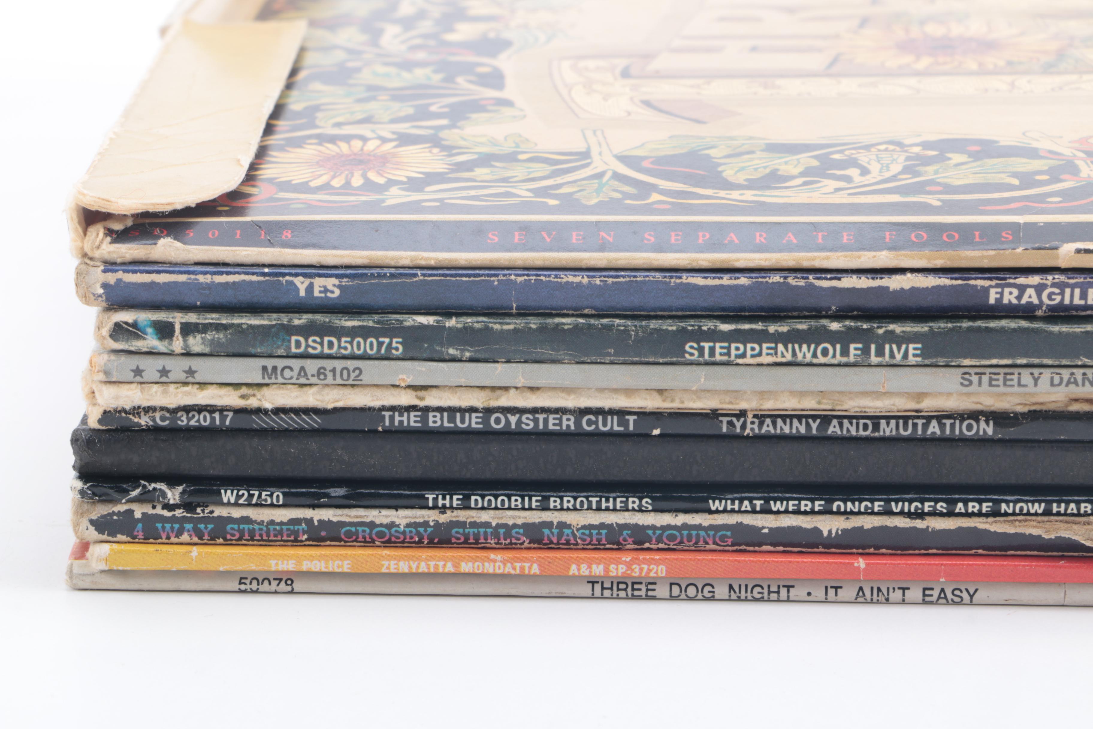 Police, CSNY, Yes, and Other Vintage LPs