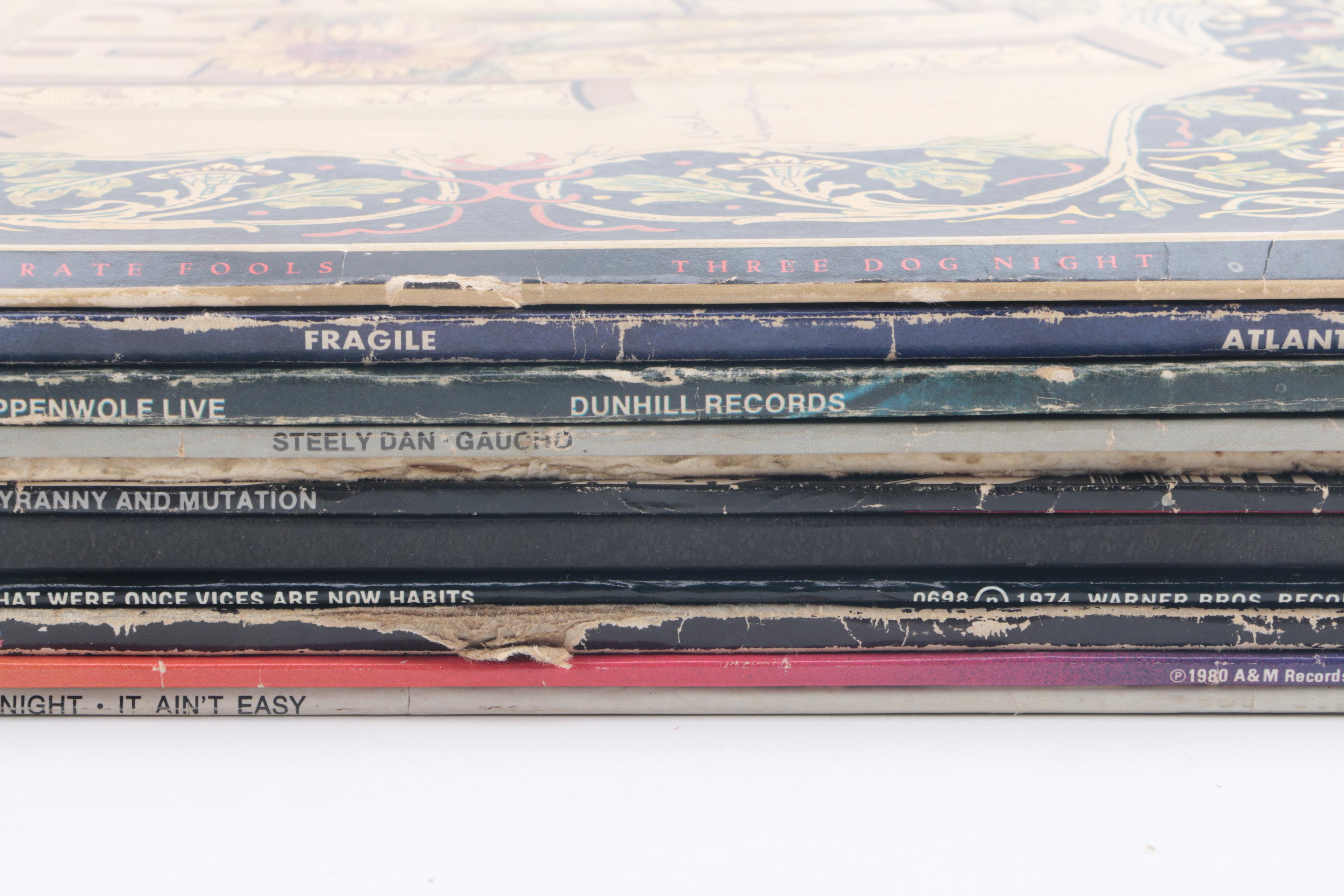 Police, CSNY, Yes, and Other Vintage LPs