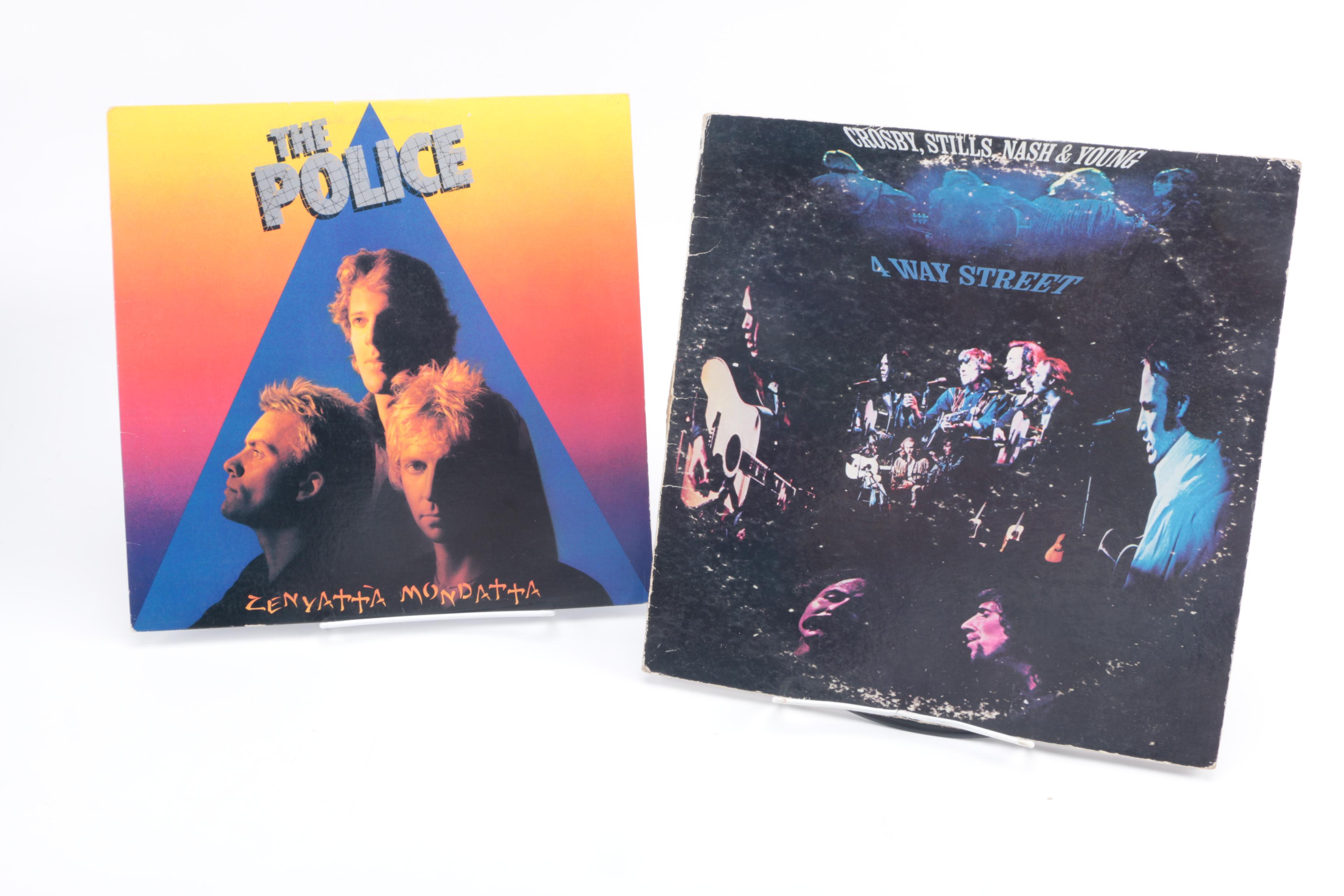 Police, CSNY, Yes, and Other Vintage LPs