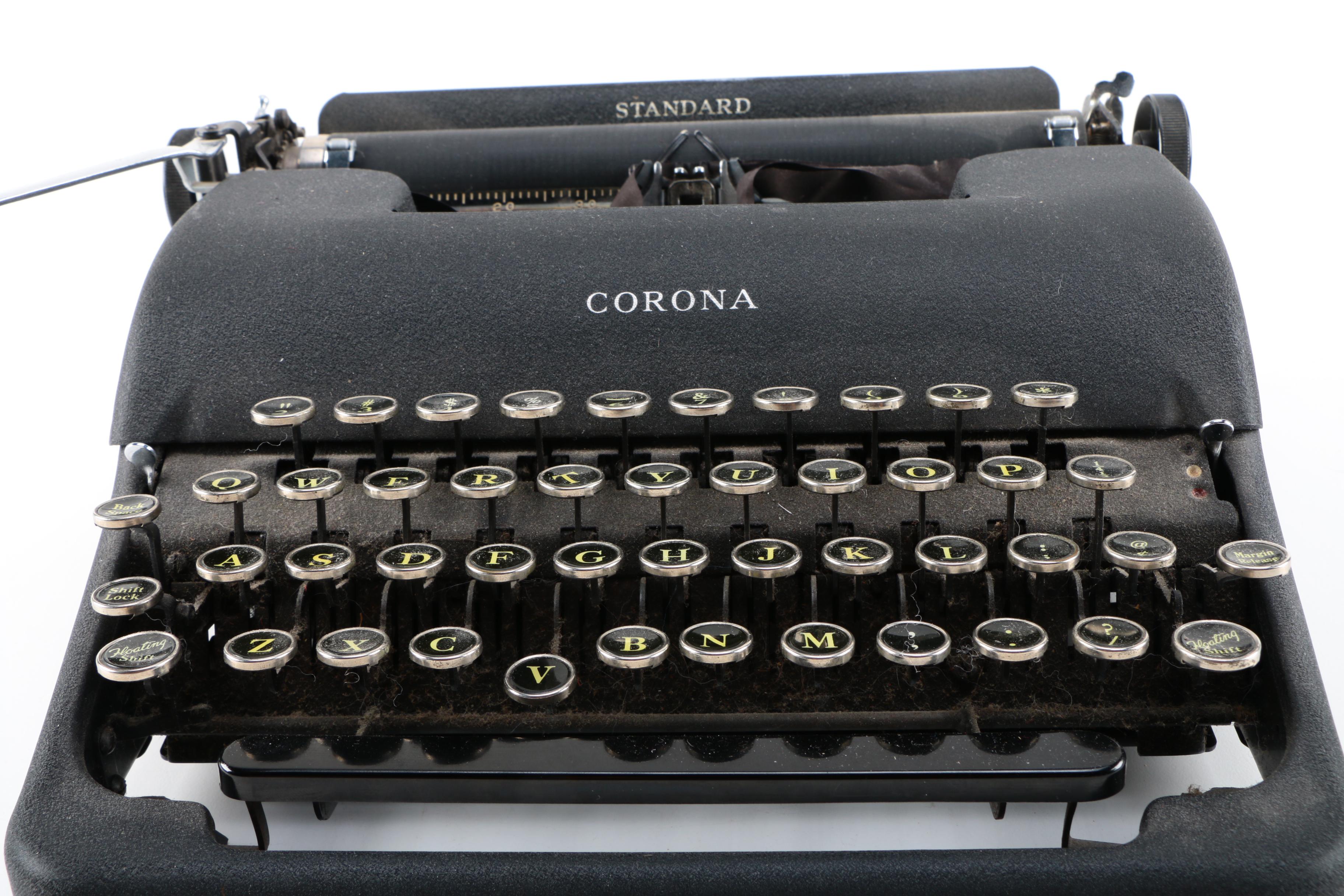 Standard Corona Typewriter