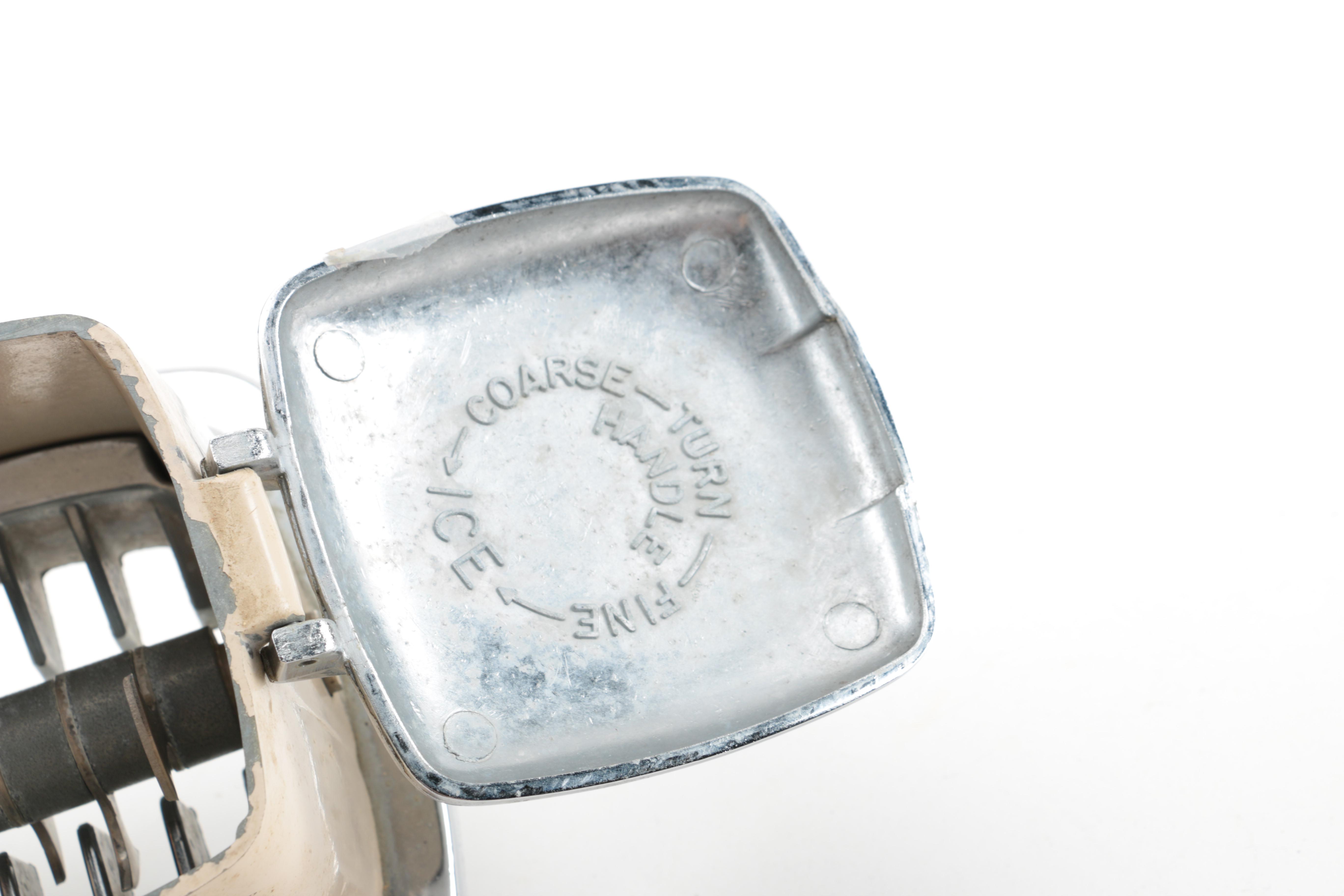 Vintage "Swing-A-Way" Hand-Cranked Ice Crusher