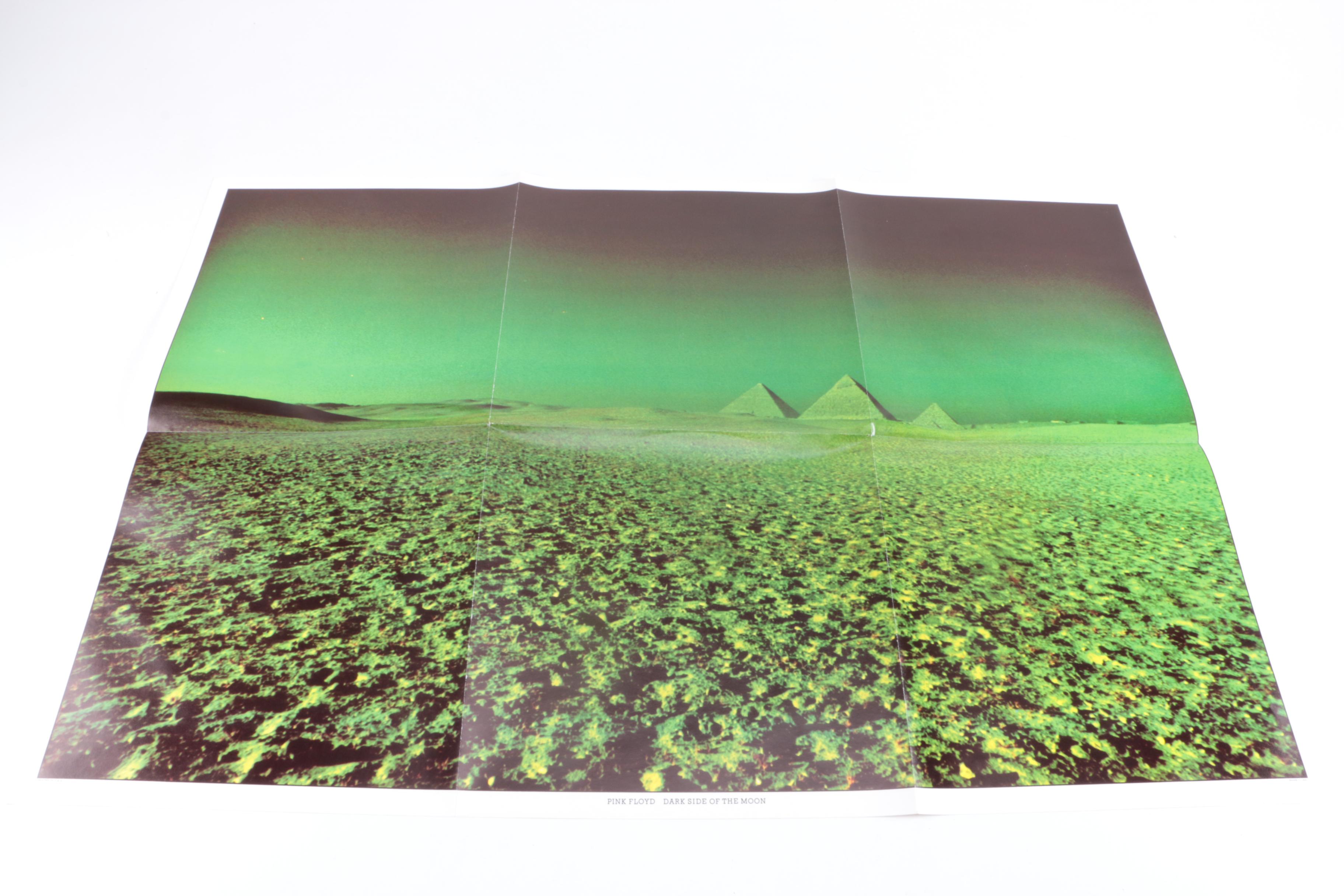 Pink Floyd "Dark Side of the Moon" and "Wish You Were Here" LPs