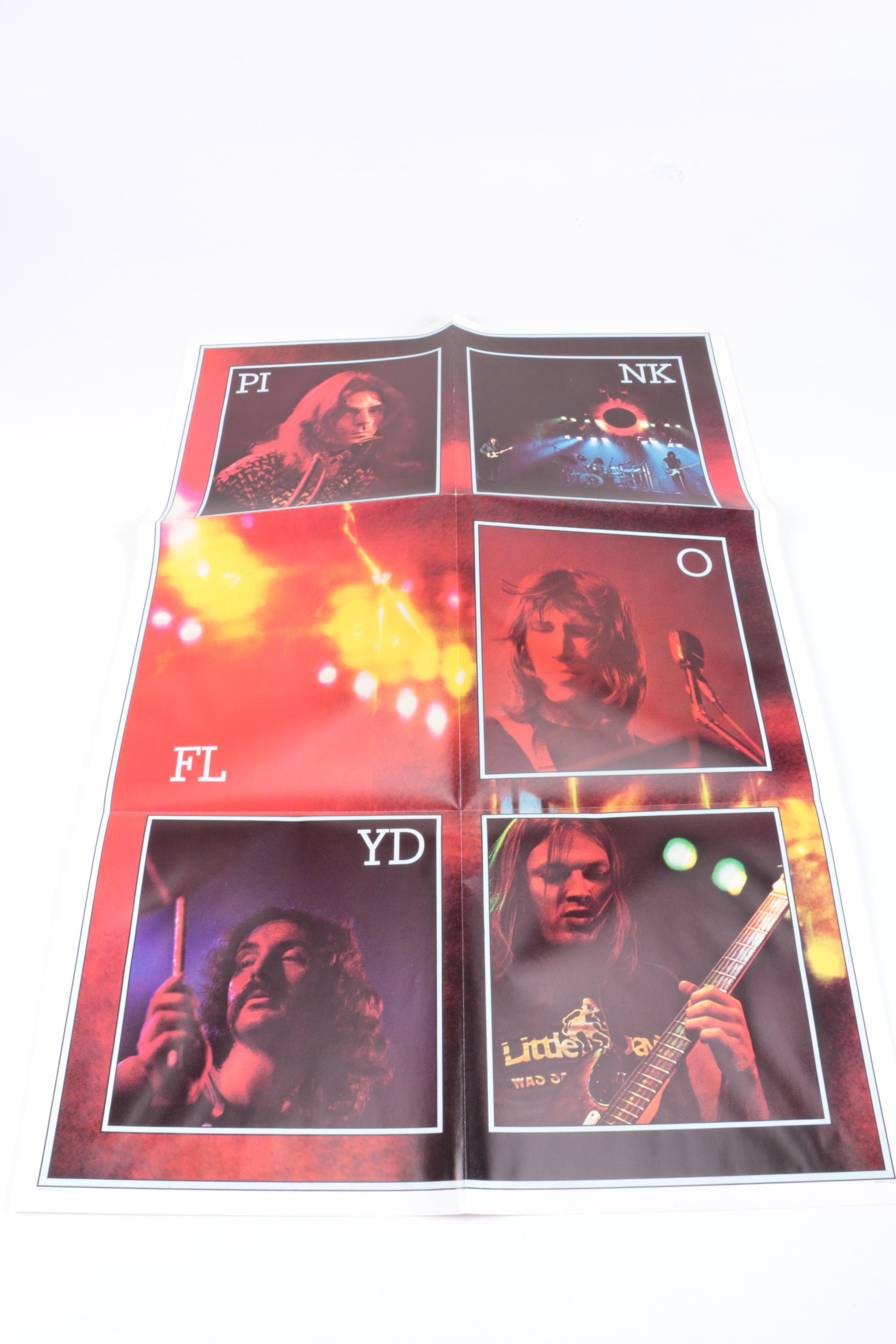 Pink Floyd "Dark Side of the Moon" and "Wish You Were Here" LPs