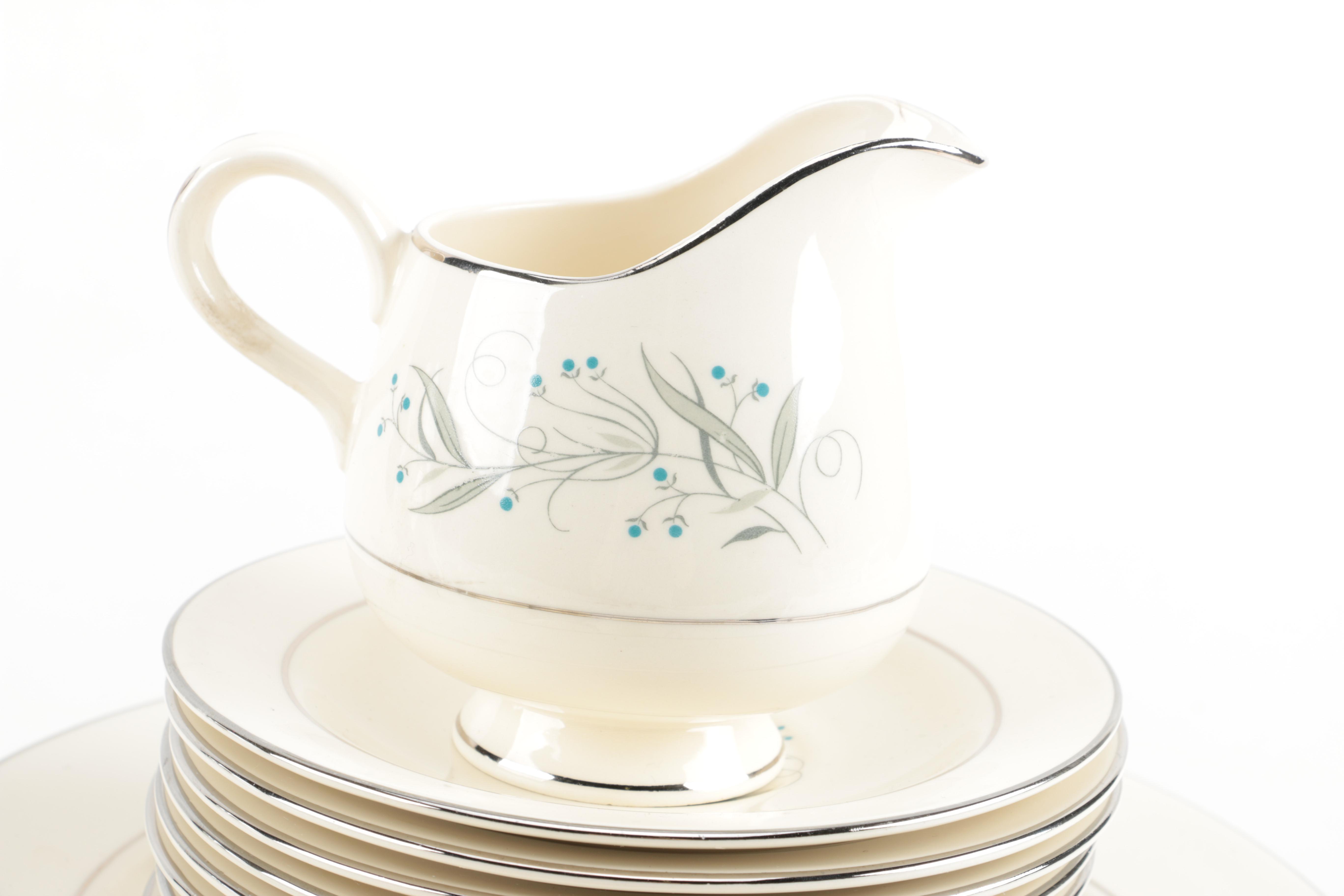 Vintage Homer Laughlin "Celeste" Tableware