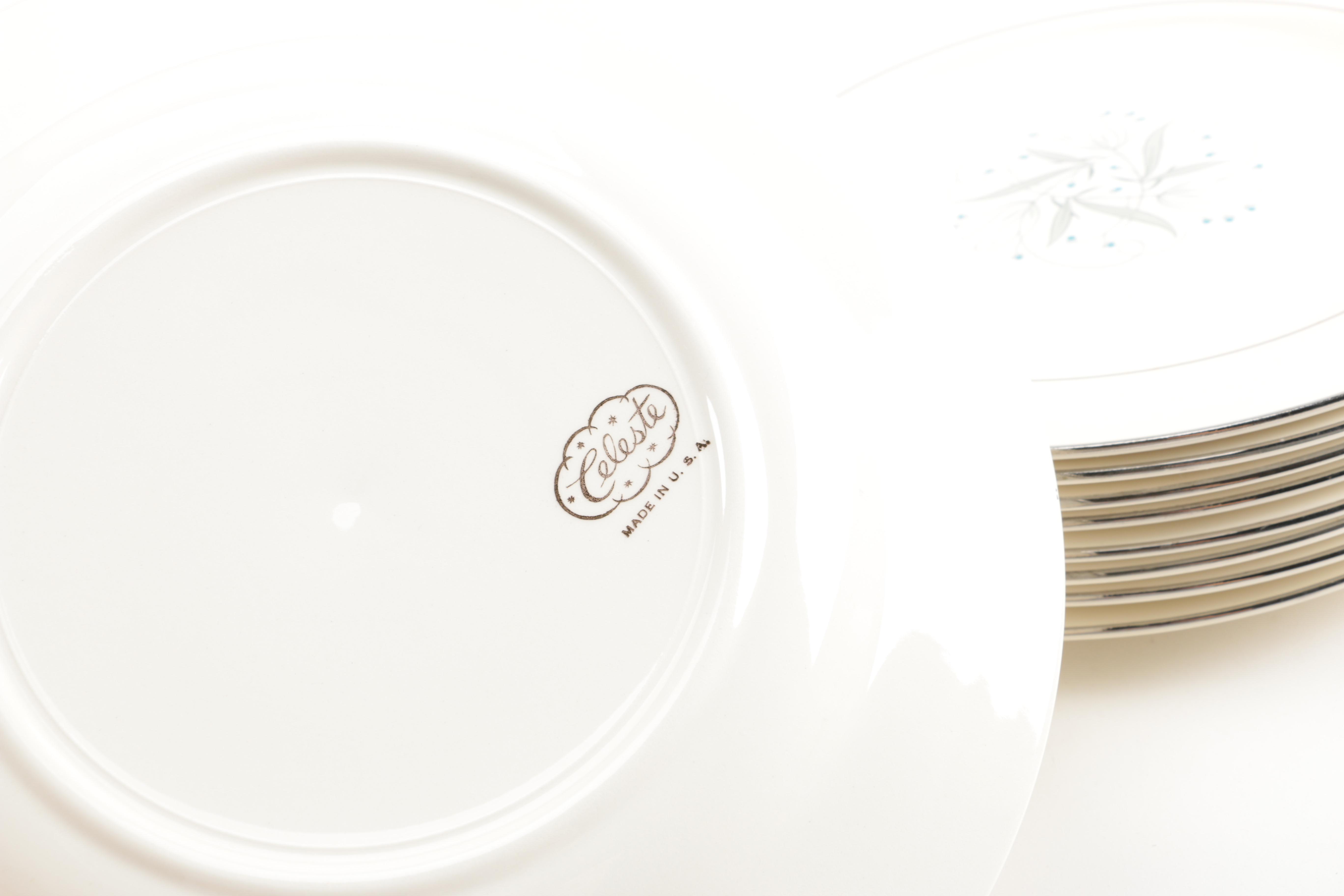 Vintage Homer Laughlin "Celeste" Tableware