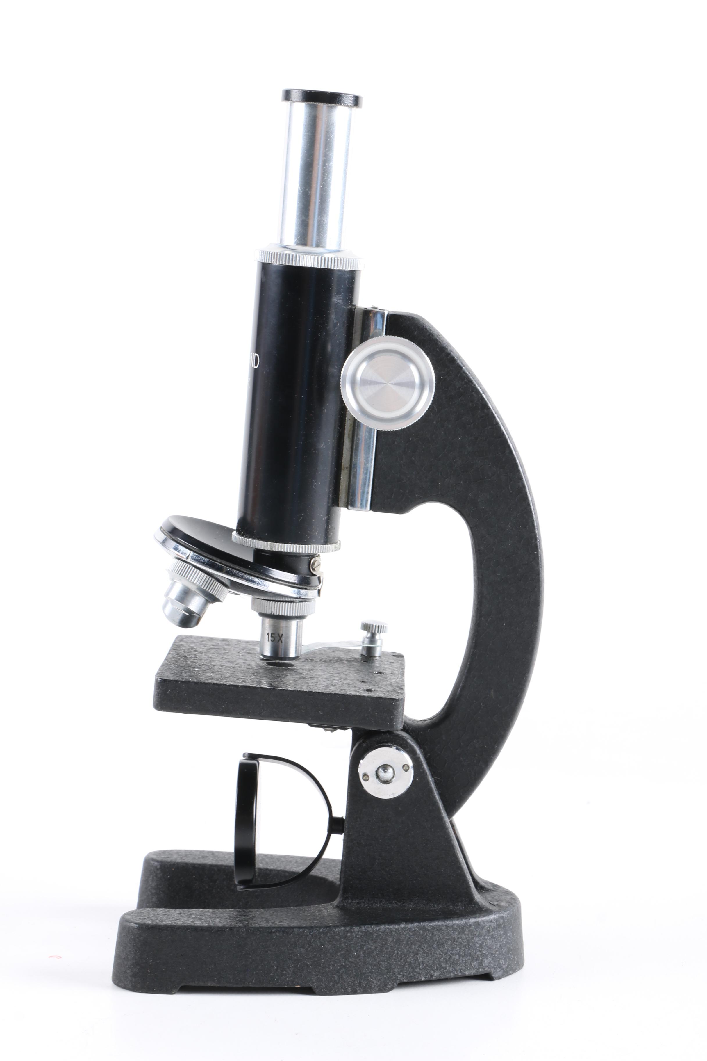 Edmund Microscope with Accessories