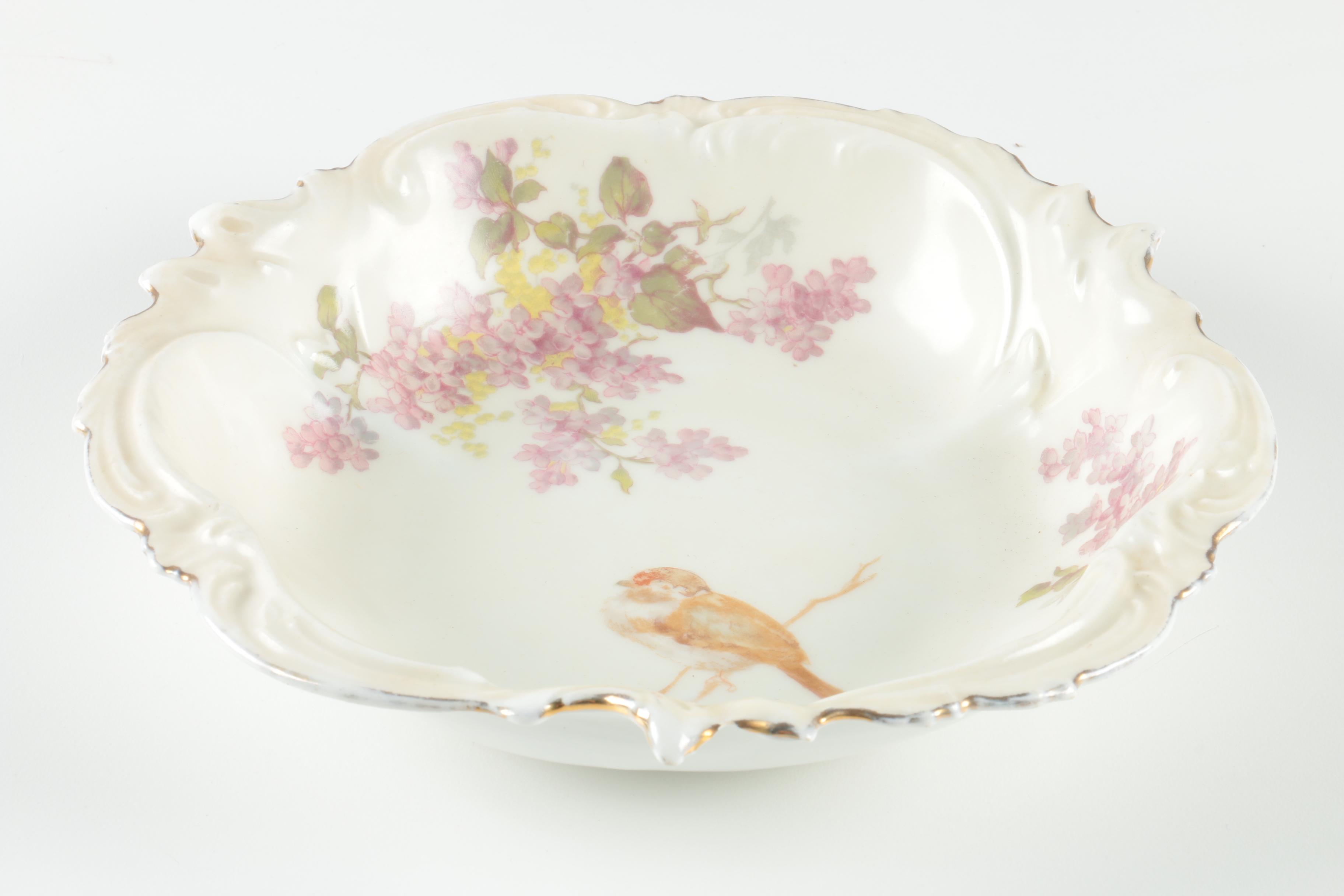 Limoges A. Lanternier Porcelain Tableware