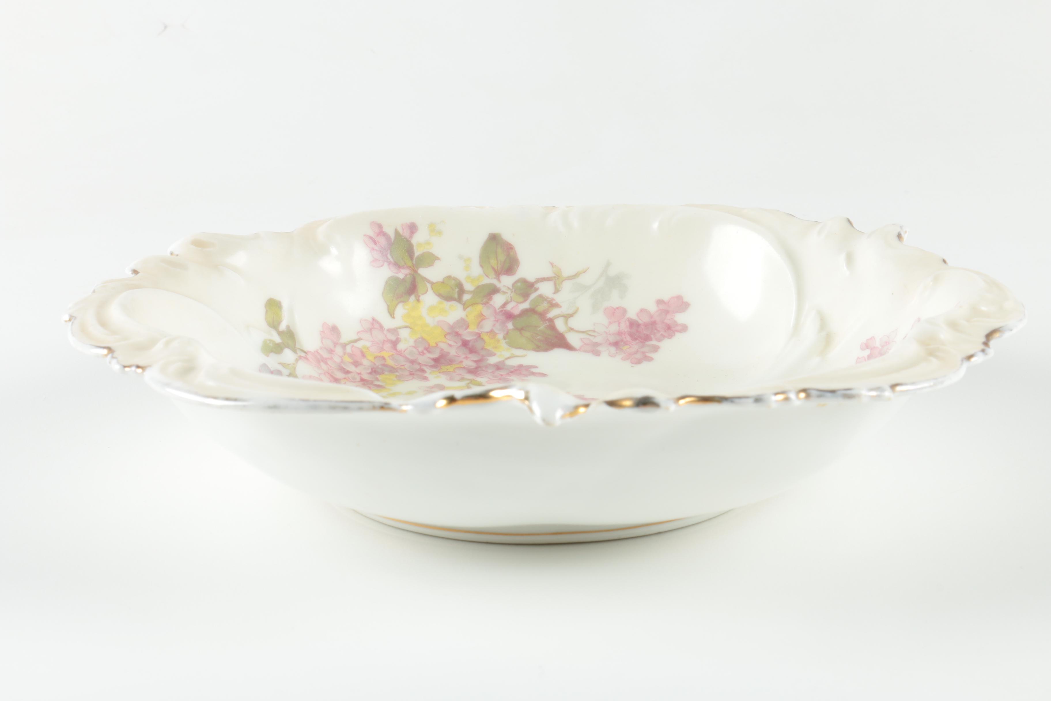 Limoges A. Lanternier Porcelain Tableware