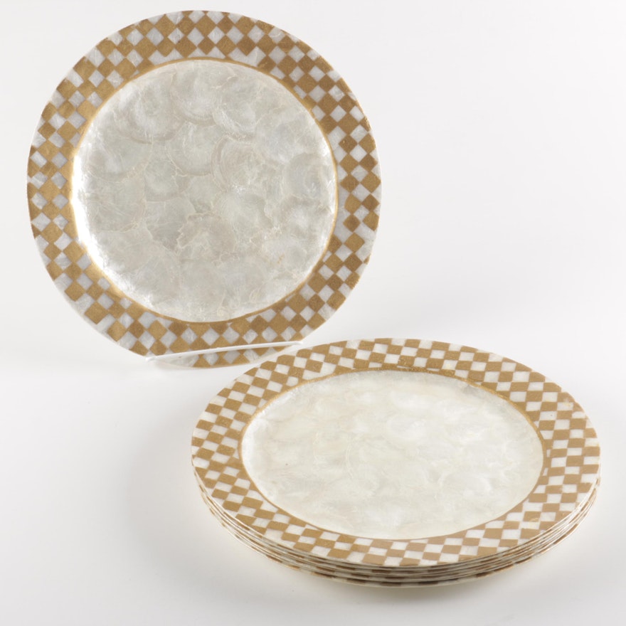 Capiz Shell Charger Plates