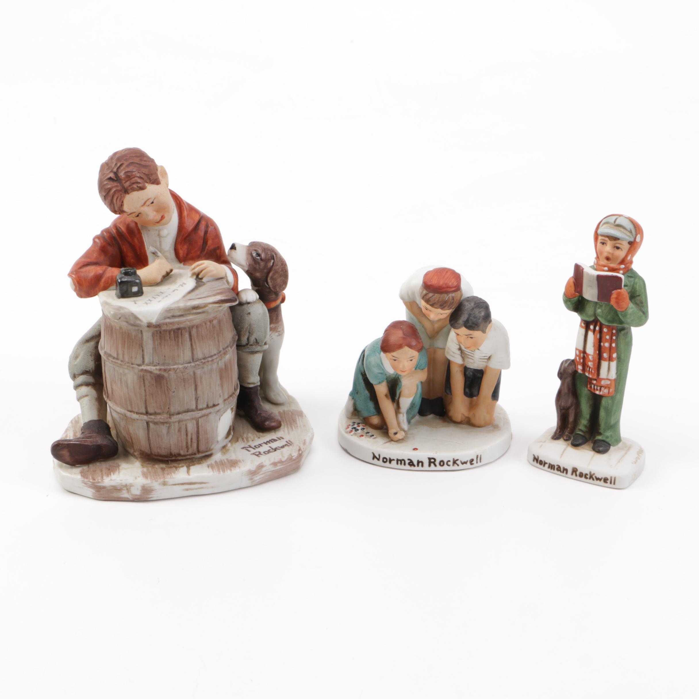 Norman Rockwell Porcelain Figurines