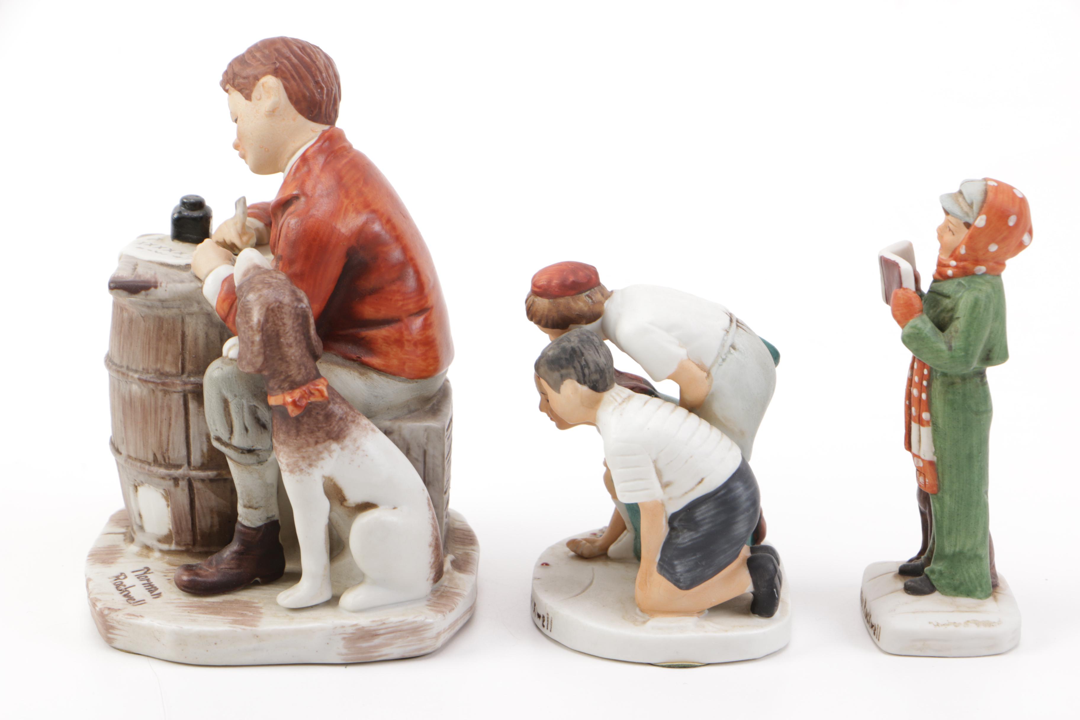 Norman Rockwell Porcelain Figurines