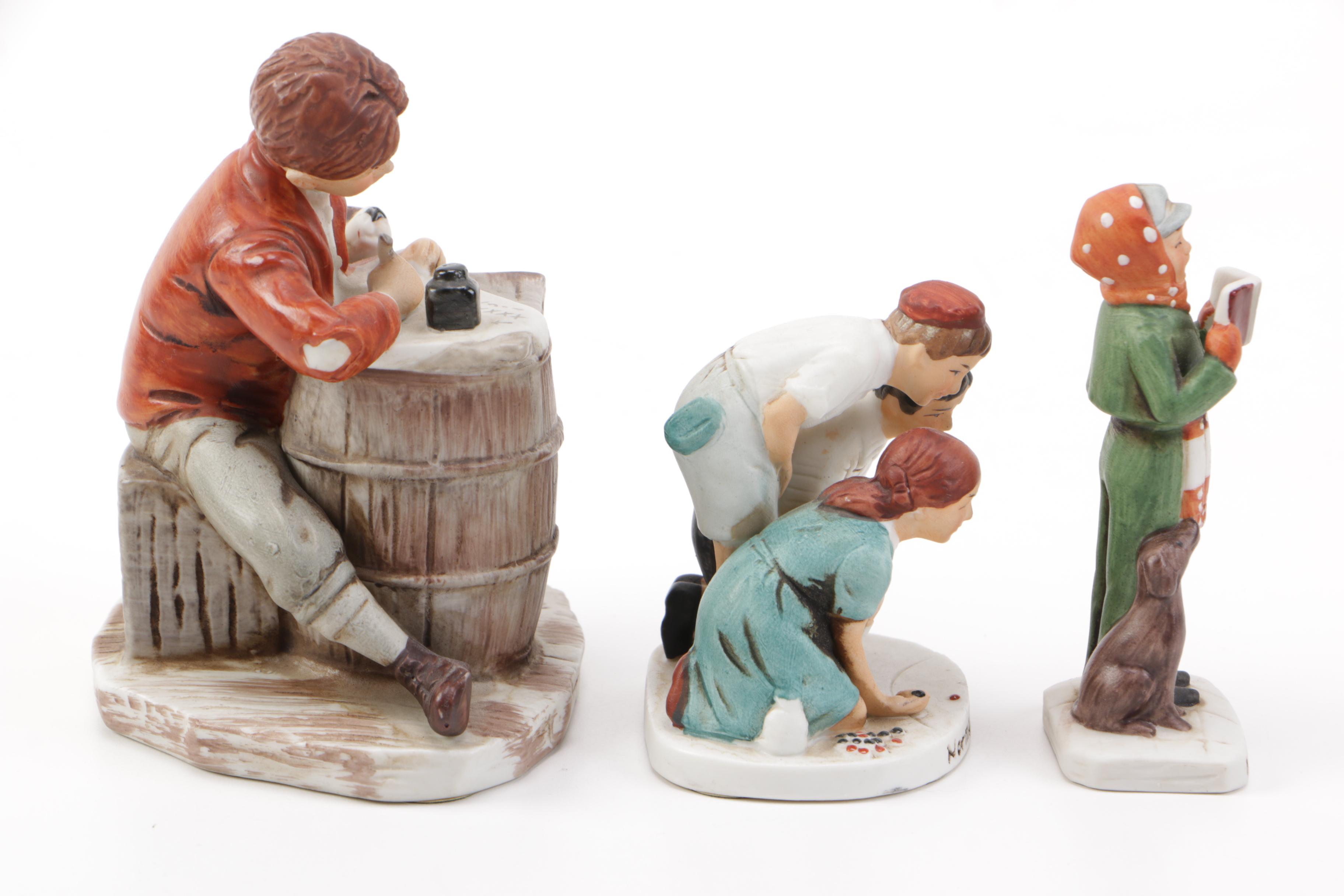 Norman Rockwell Porcelain Figurines