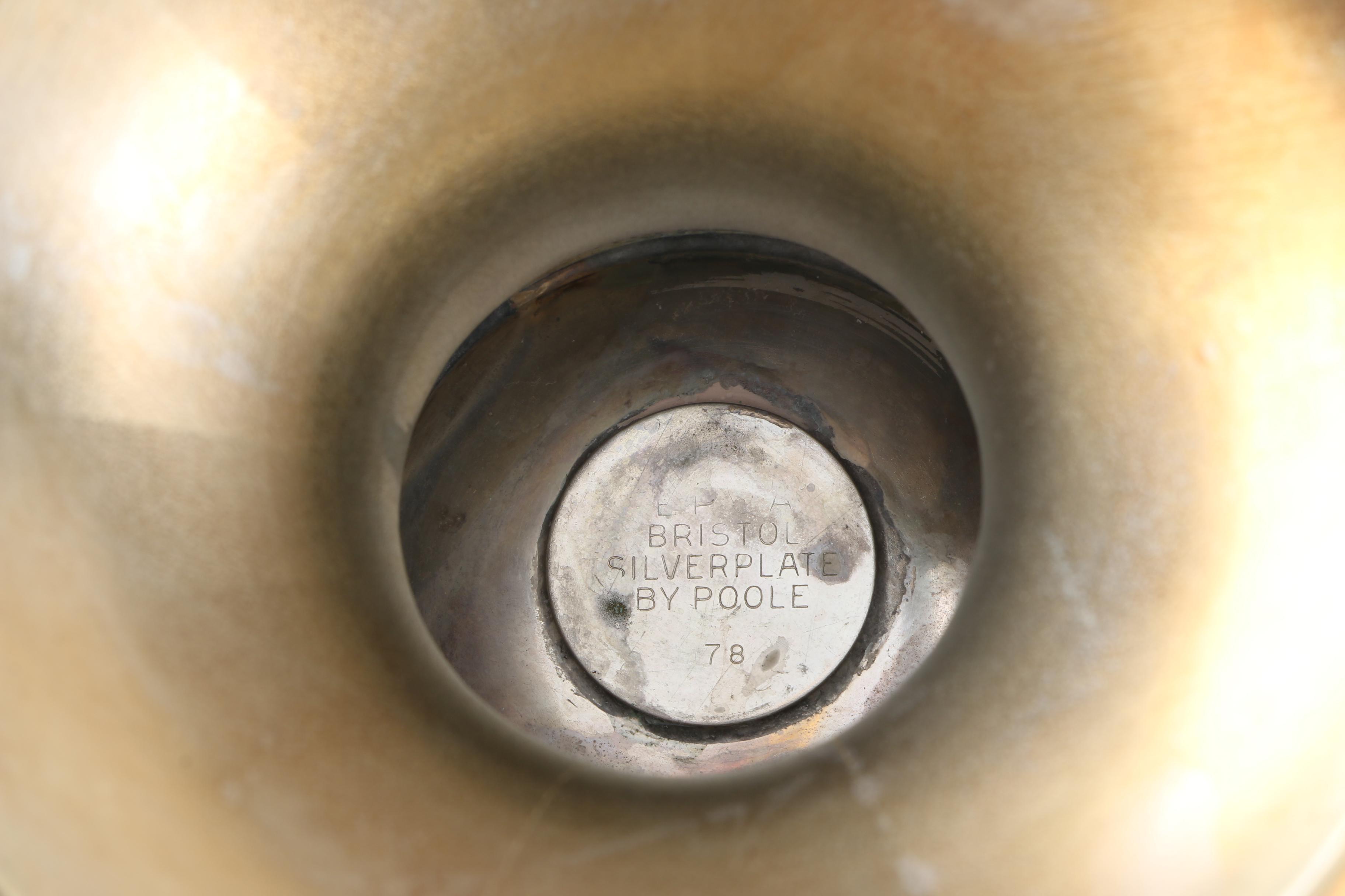 Silver Plated Tableware Including Poole