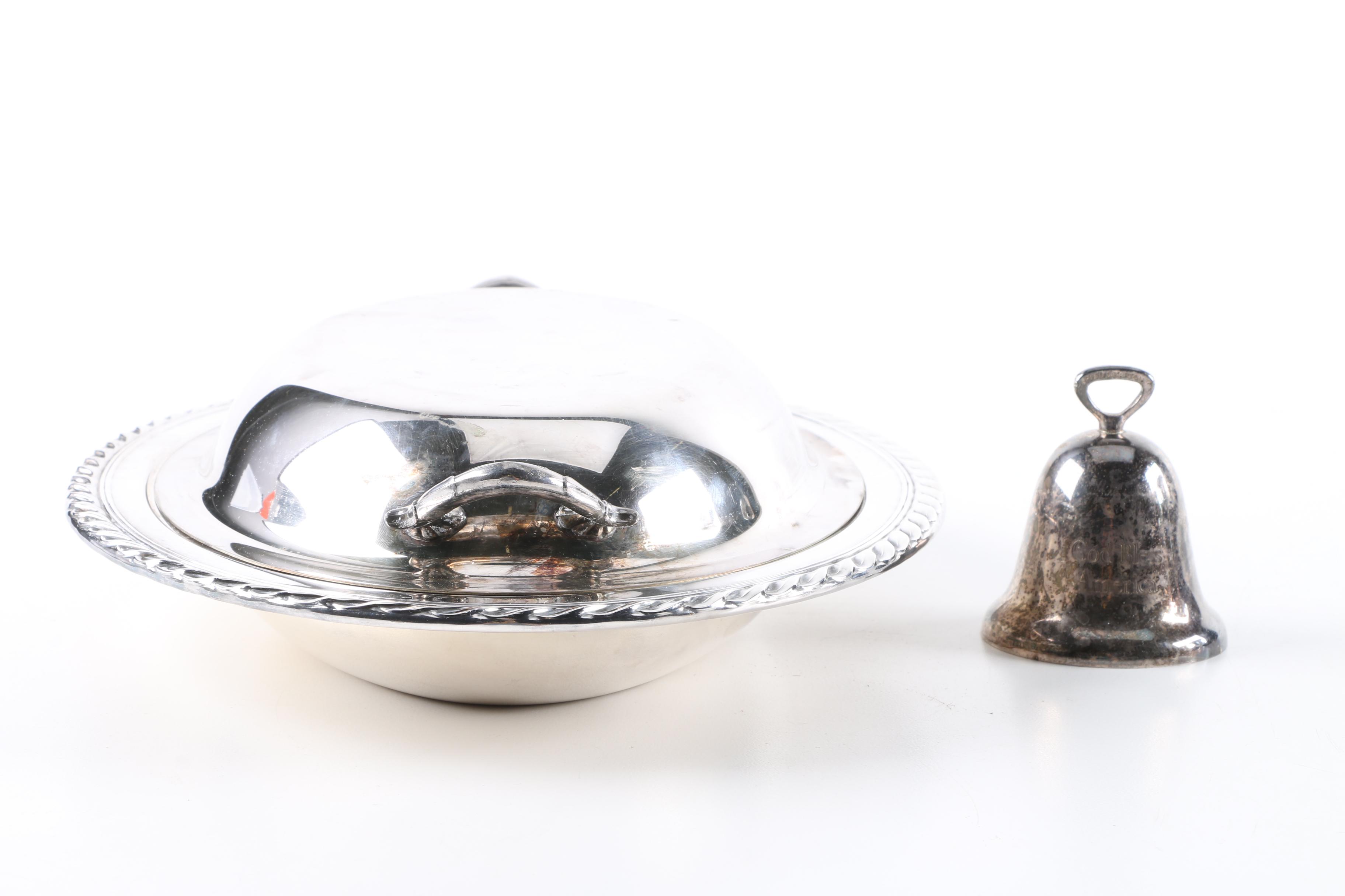 Silver Plated Tableware Including Poole