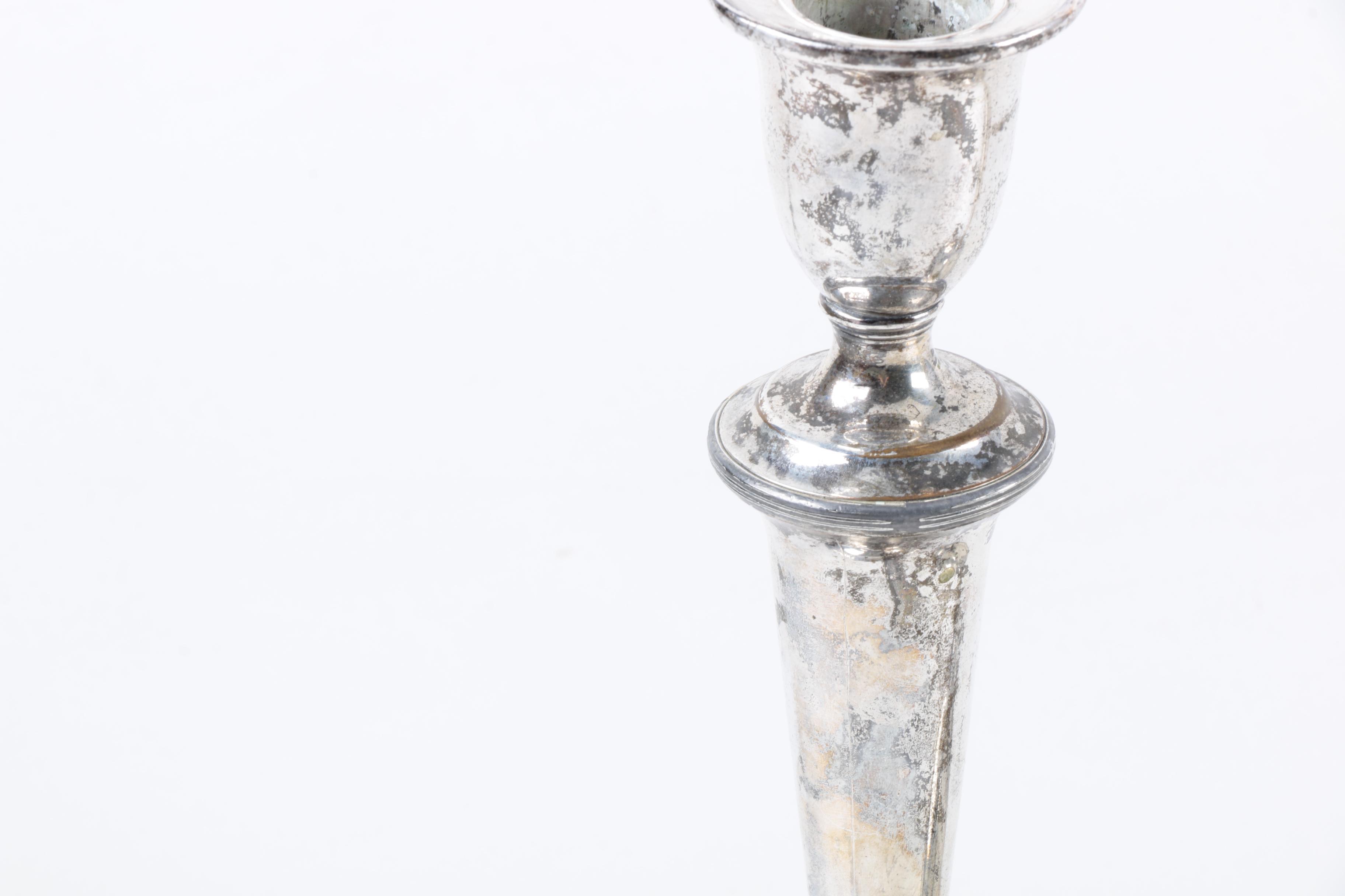 Silver Plated Candelabra