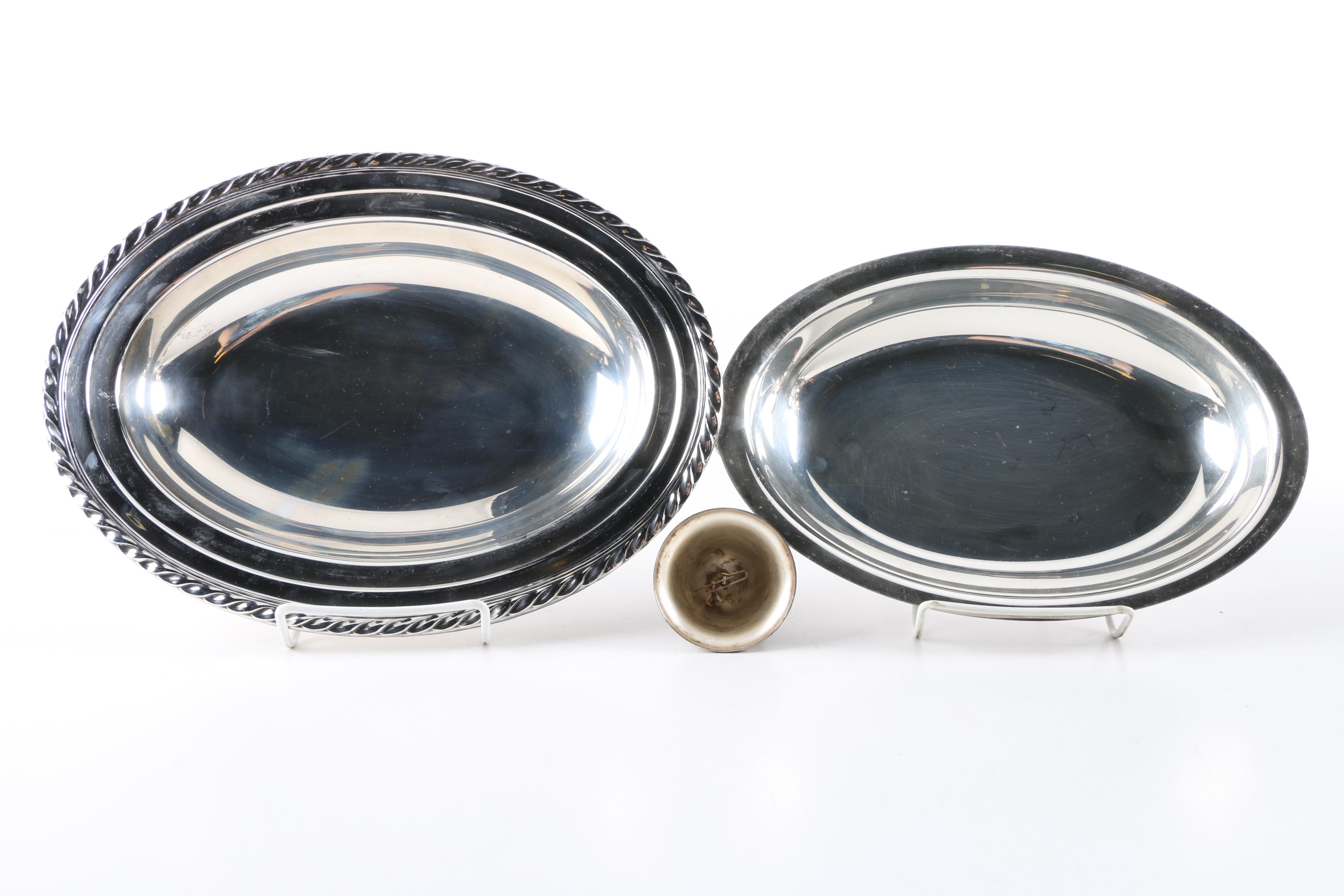 Silver Plated Tableware Including Poole