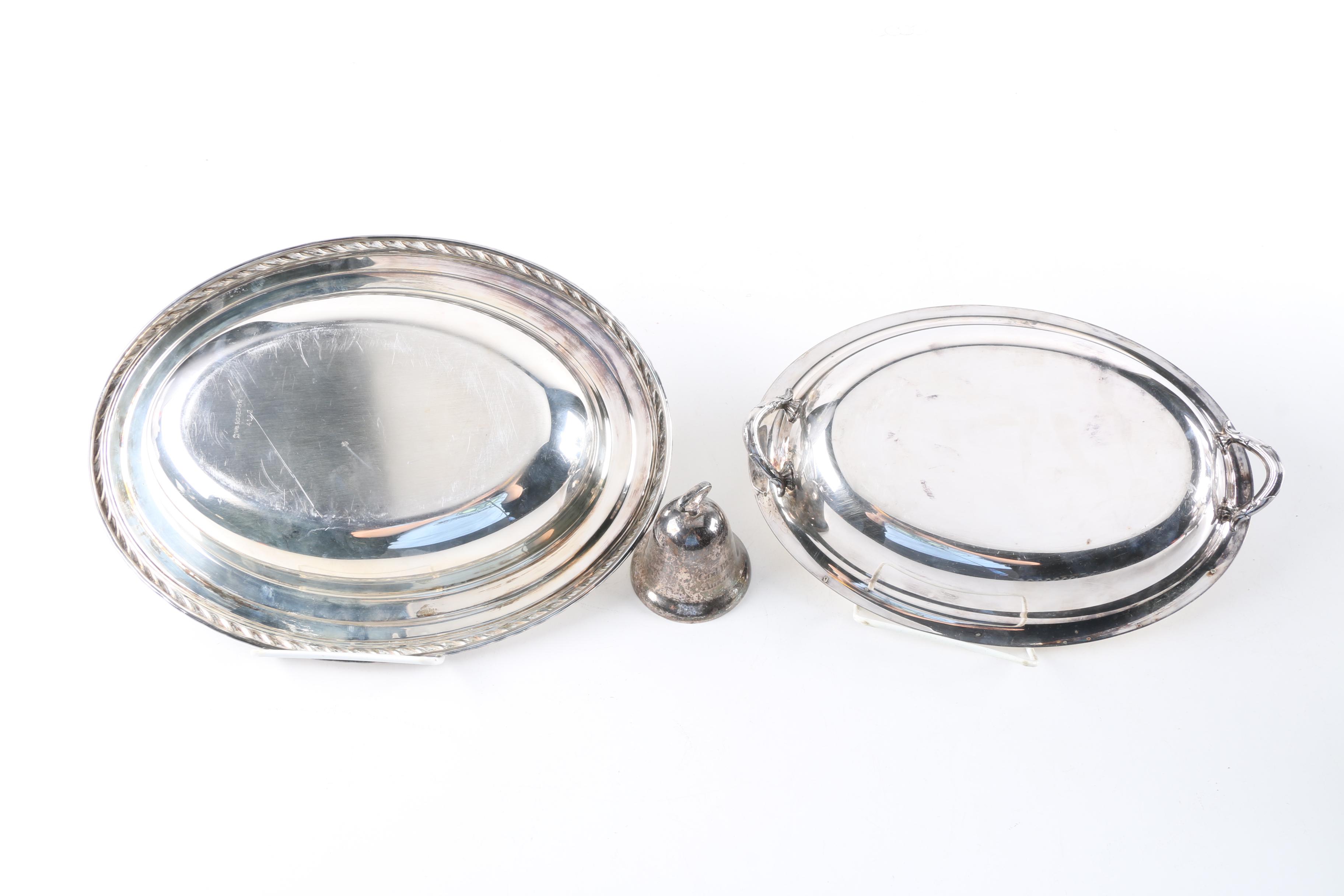 Silver Plated Tableware Including Poole