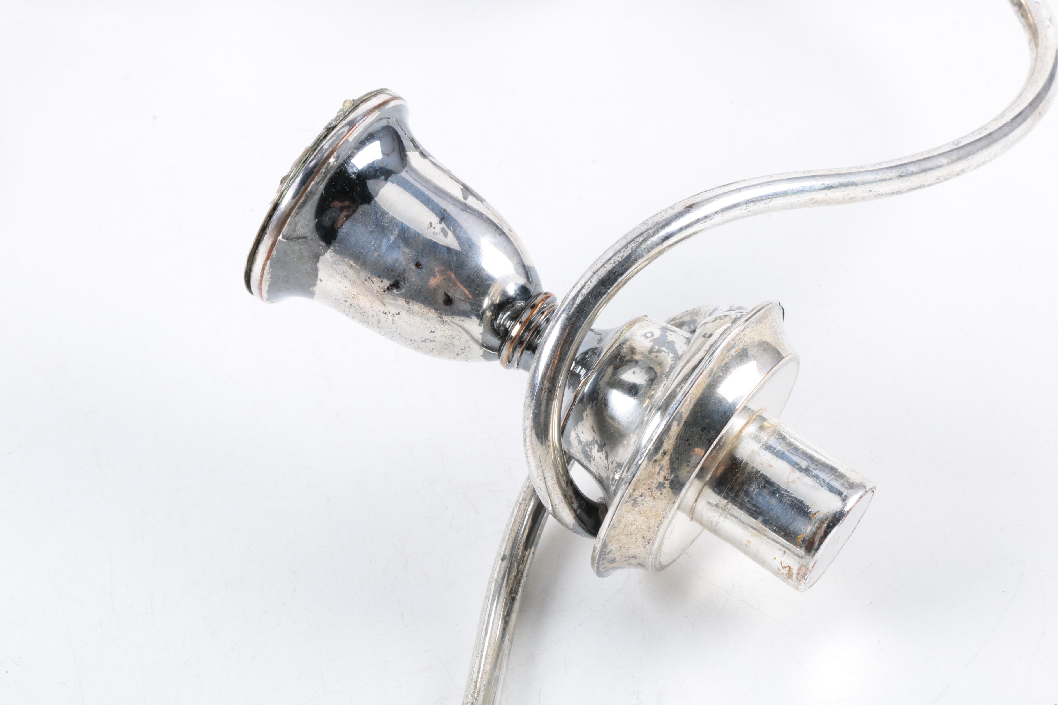 Silver Plated Candelabra