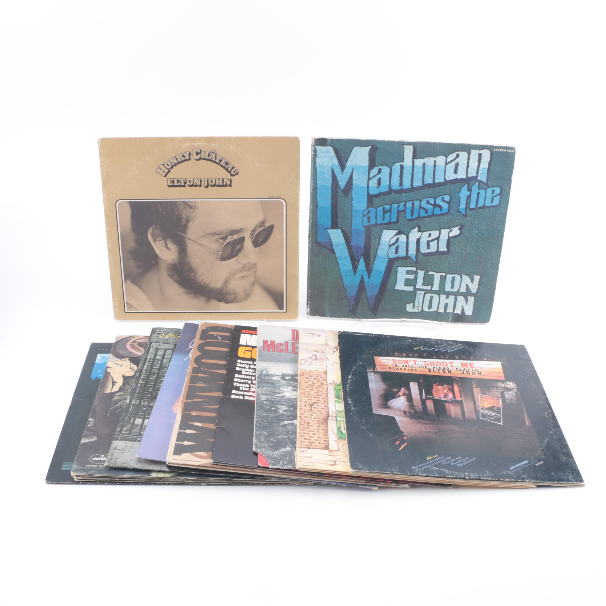 Neil Young, Elton John, and Other Vintage LPs