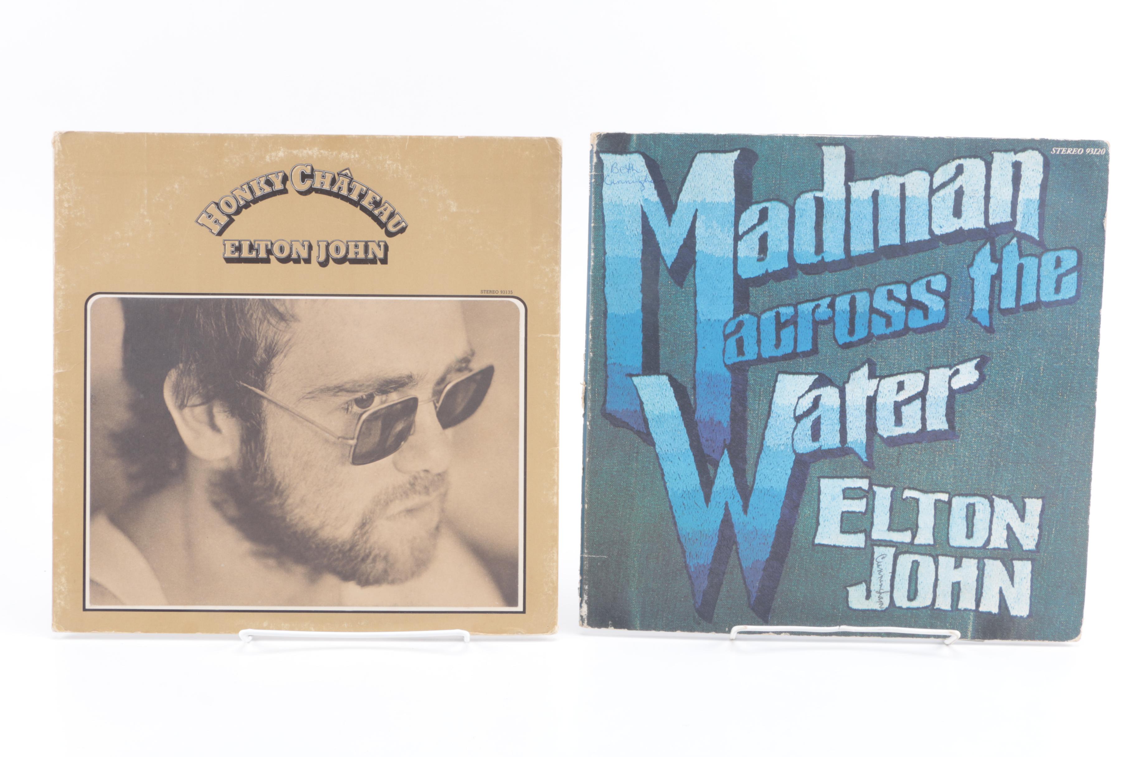Neil Young, Elton John, and Other Vintage LPs