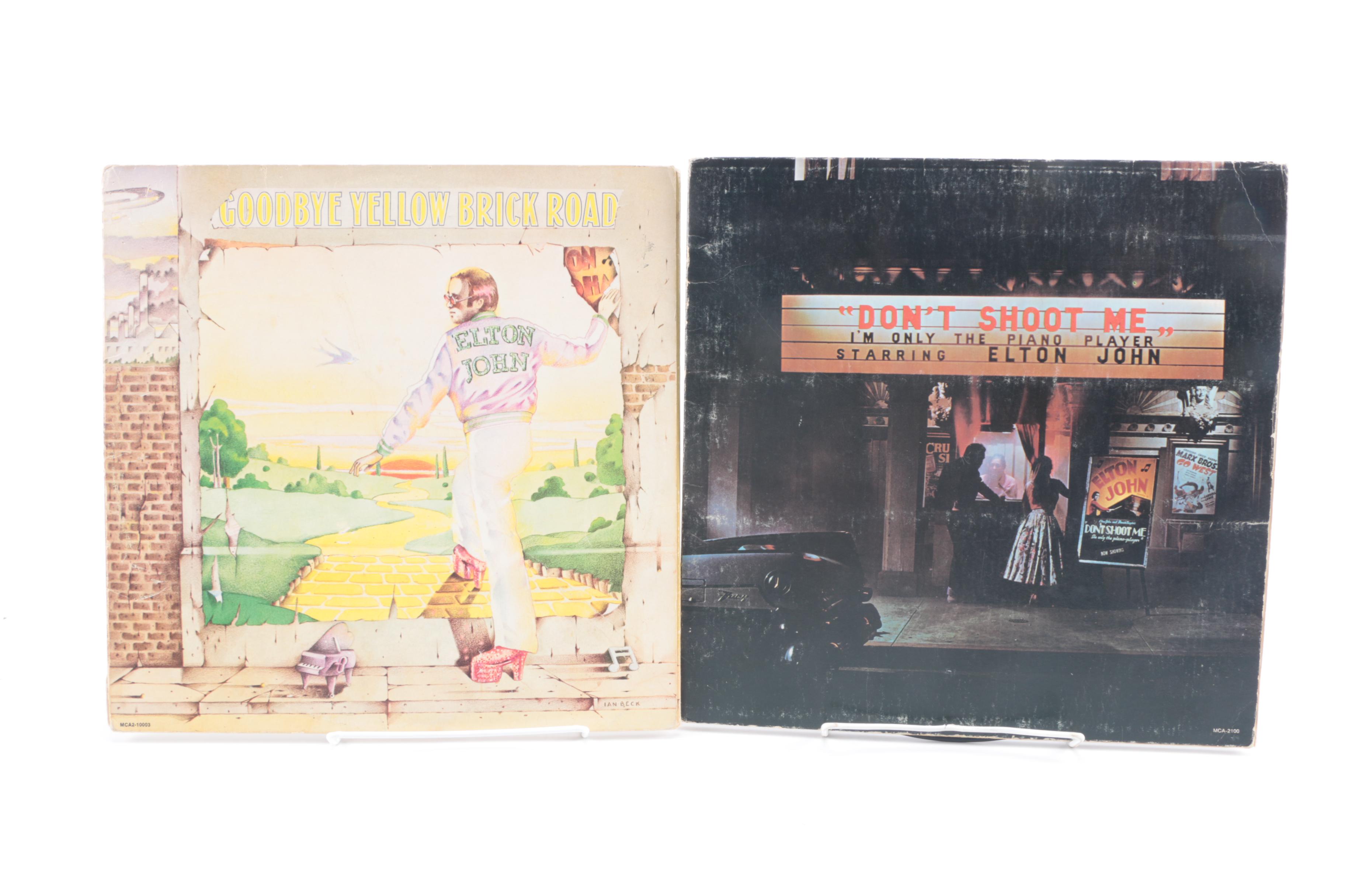 Neil Young, Elton John, and Other Vintage LPs